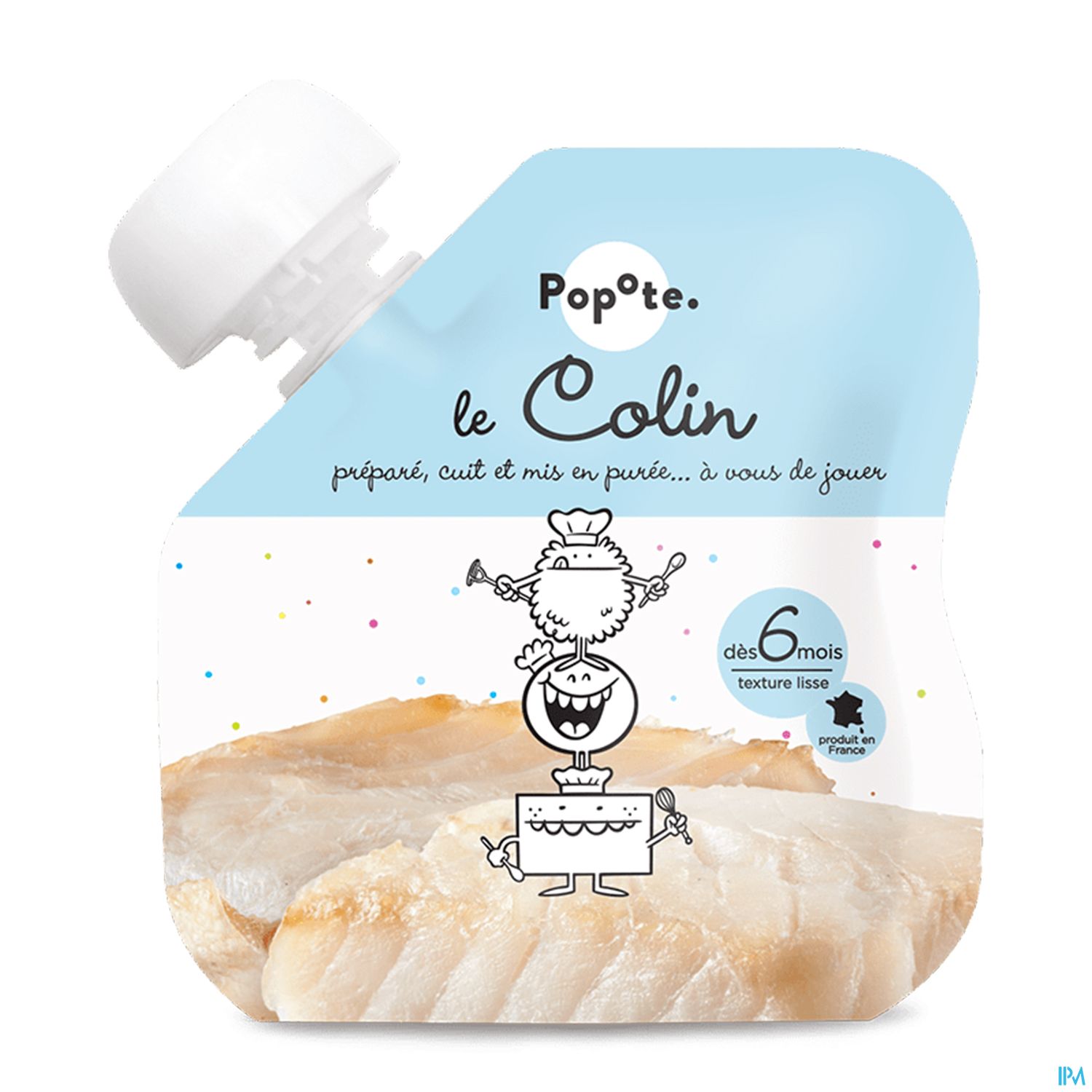 POPOTE PUREE COLIN 60G