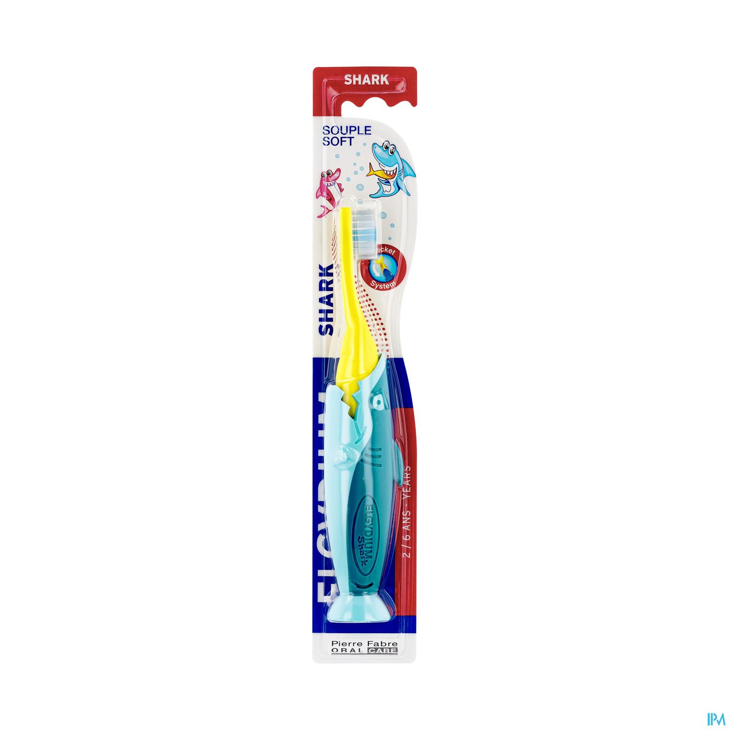 Elgydium Brosse Dents Enfant 2-6a Shark