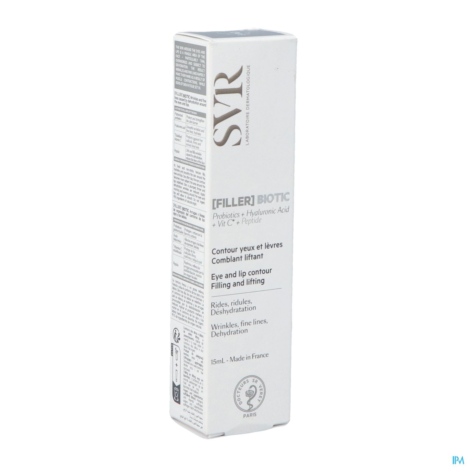 SVR FILLER BIOTIC CONT YEUX 15ML