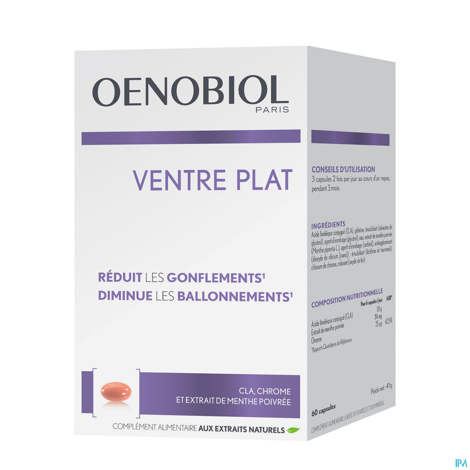 OENOBIOLFEM45+ VENT/PLAT CAPS60