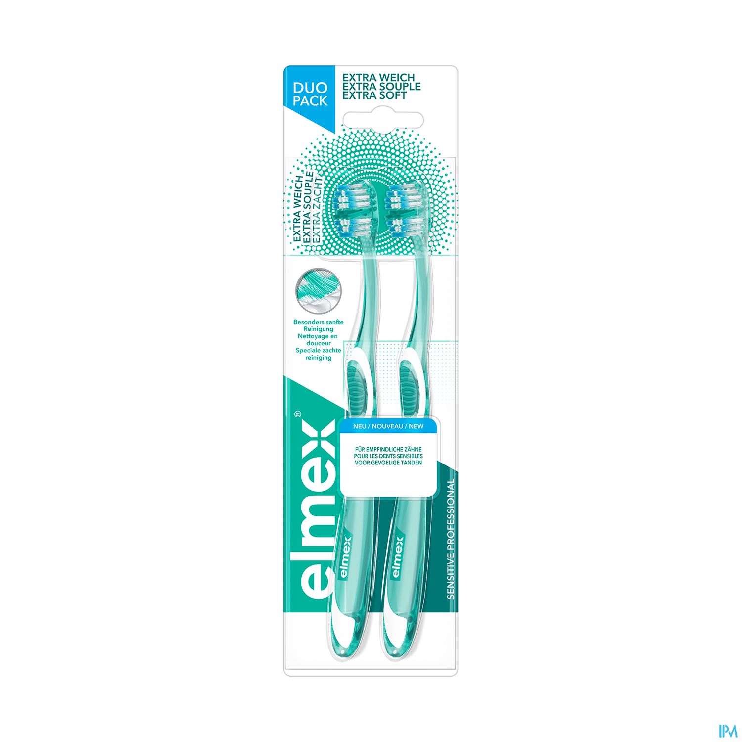 Elmex Sensitive Professional Brosse A Dents Extrasouple X2