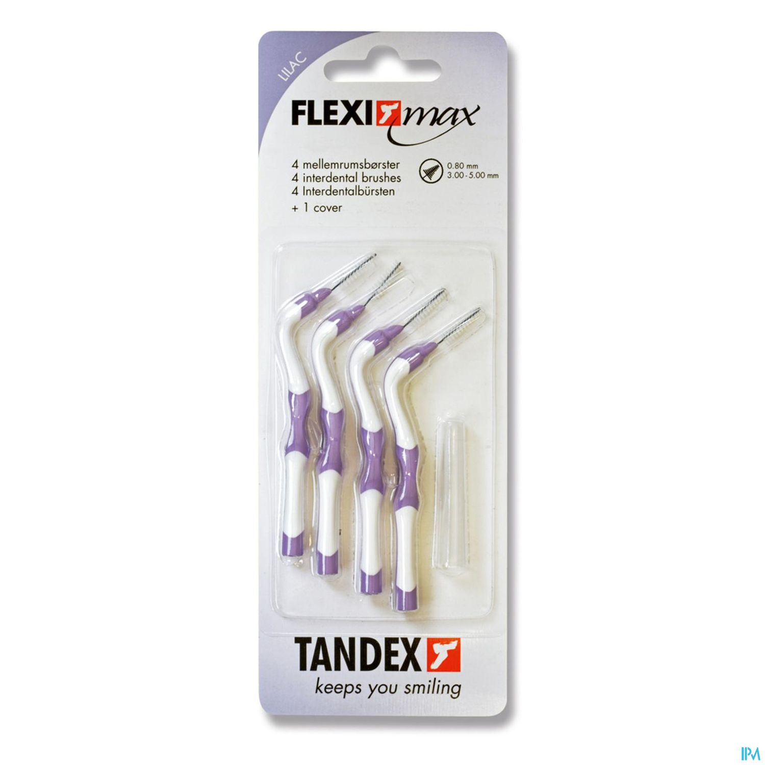 Flexi Max Tandex Brossette Interdentaire Conique Mauve X4