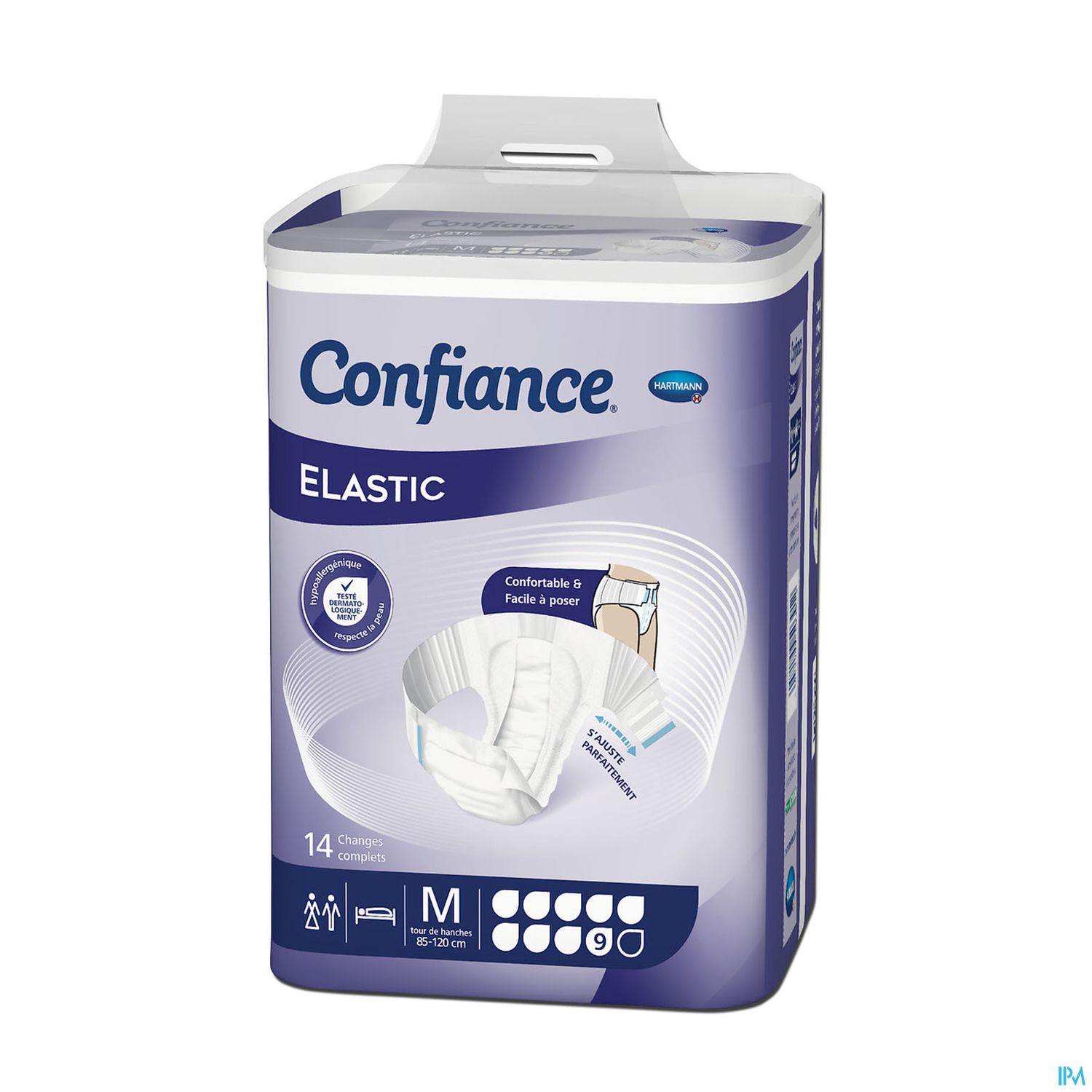 Hartmann Confiance Elastic Change Complet 9 Gouttes M 14