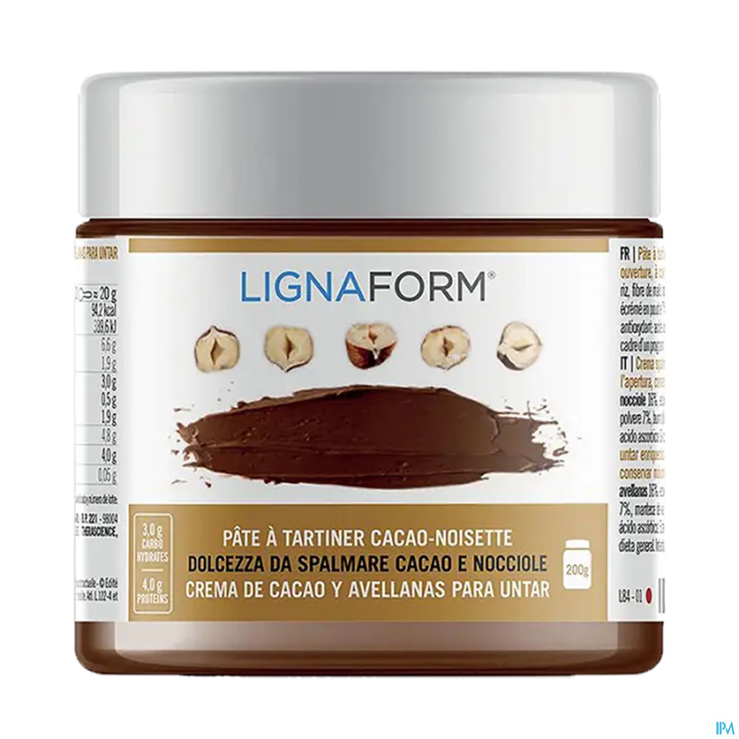 LIGNAFORM PATE TART CACAO/NOIS230G