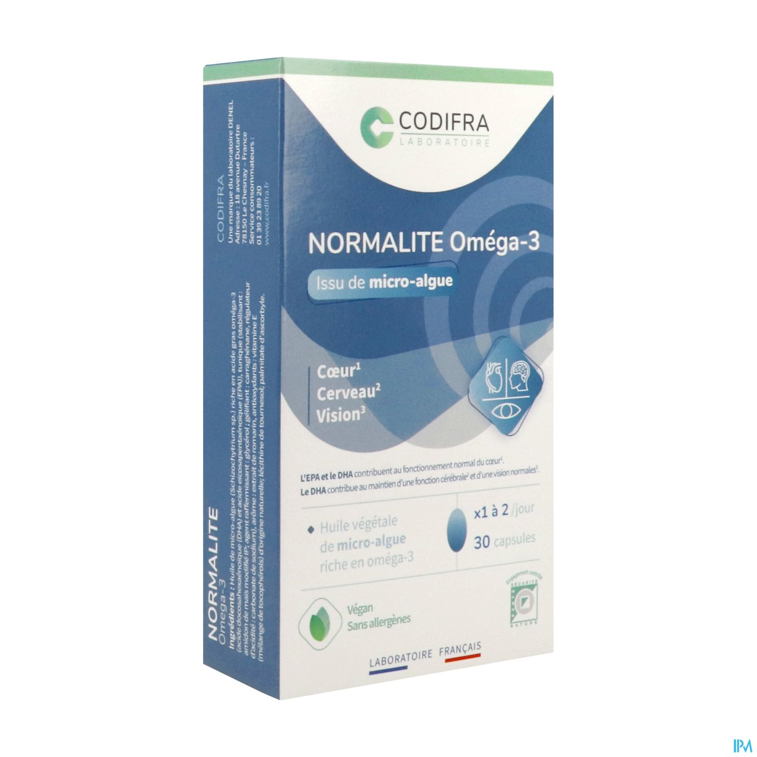 NORMALITE OMEGA-3 CAPS 30