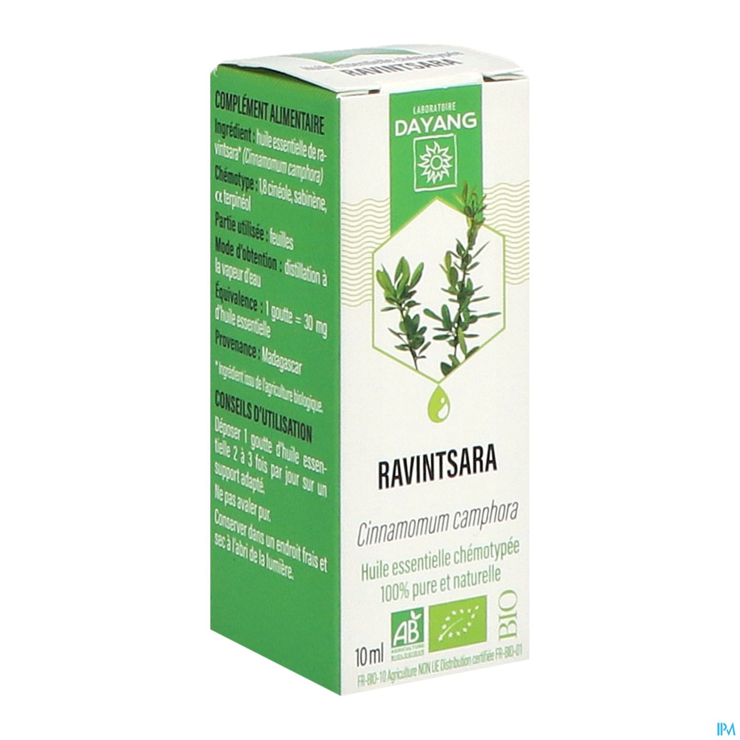 Dayang Huile Essentielle Ravintsara Bio 10ml