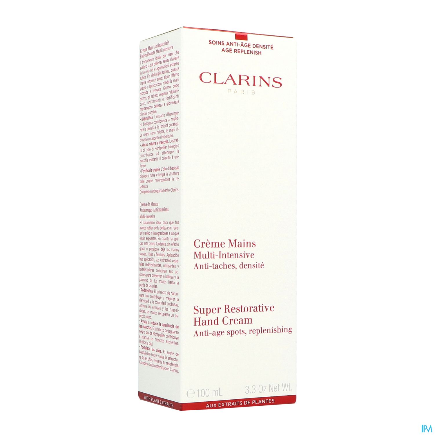 CLARINS CR MAIN A/TACHE 100ML