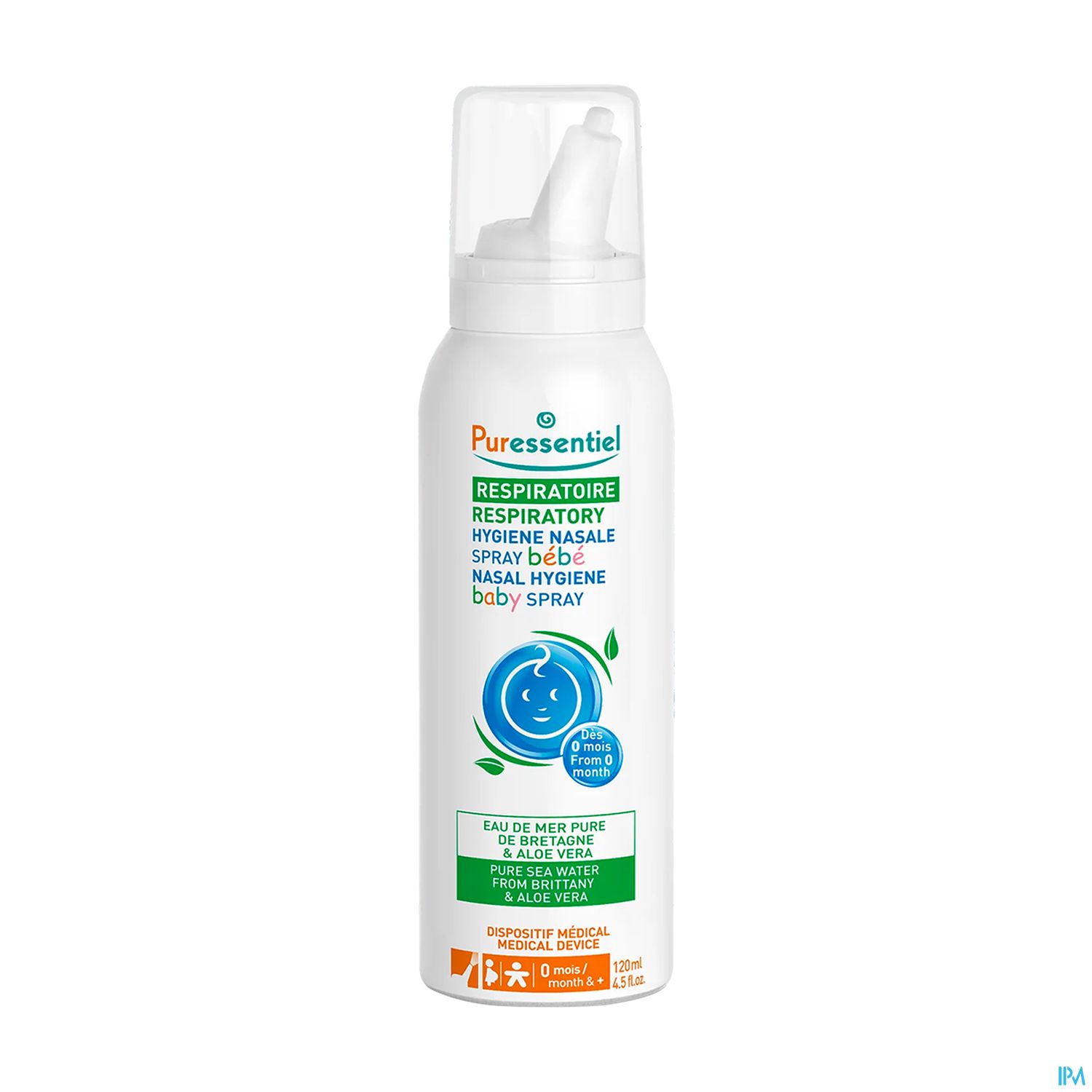 PURESSENTIEL HYG NAS BB SPR 120ML