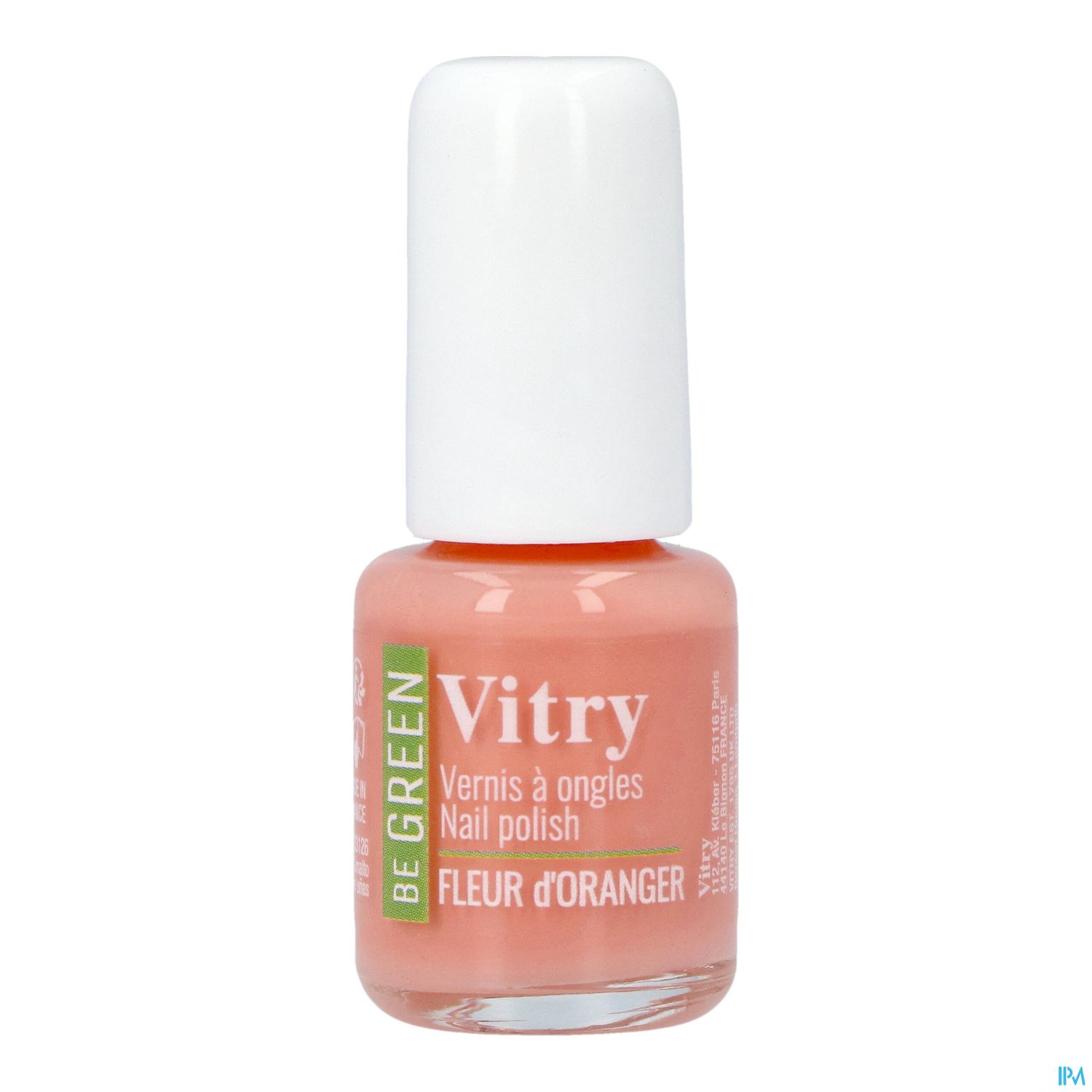 Vitry Be Green Vernis Ongles Fleur Oranger 6ml