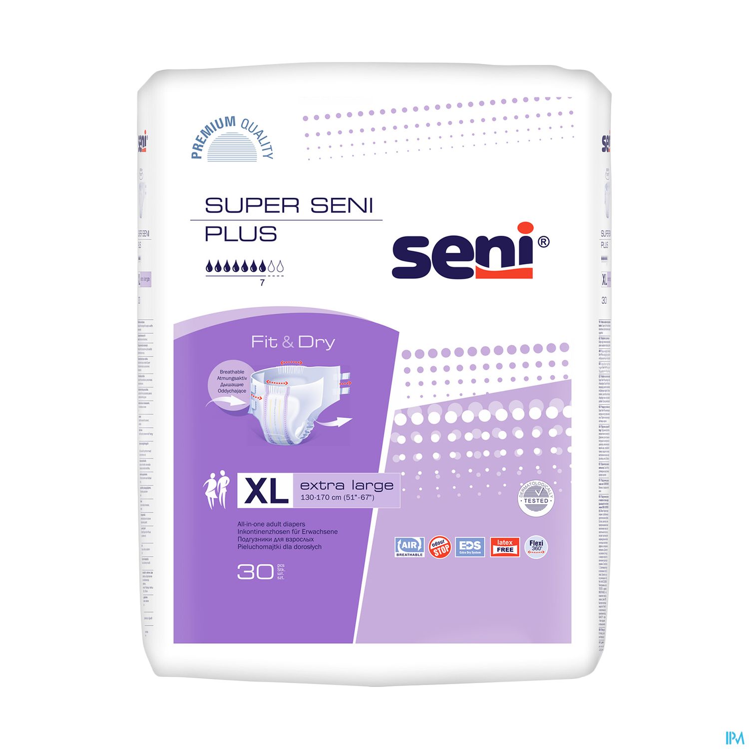SENI SUPER PLUS CHANGE XL 30