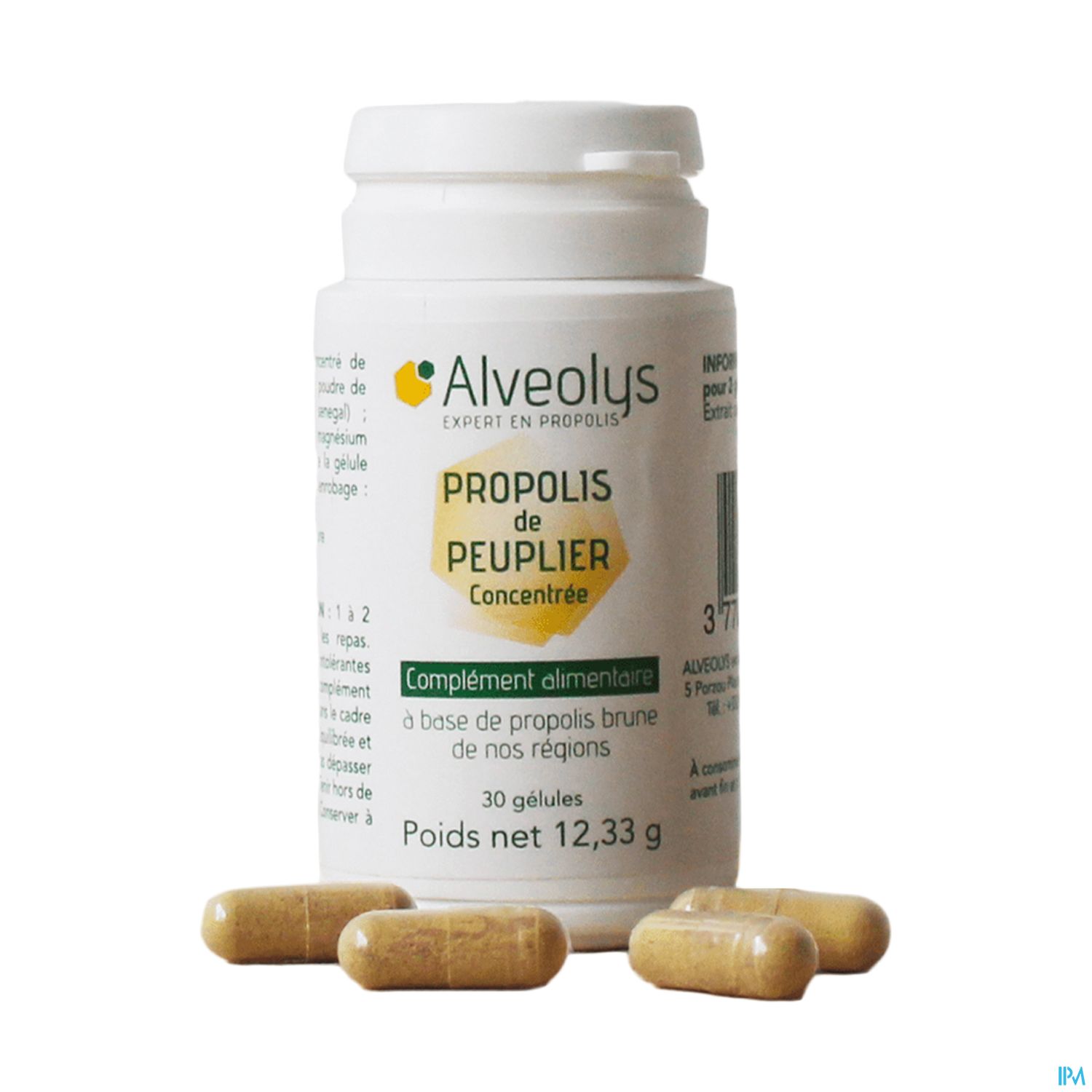 ALVEOLYS PROPOLIS PEUPLIER GELUL30