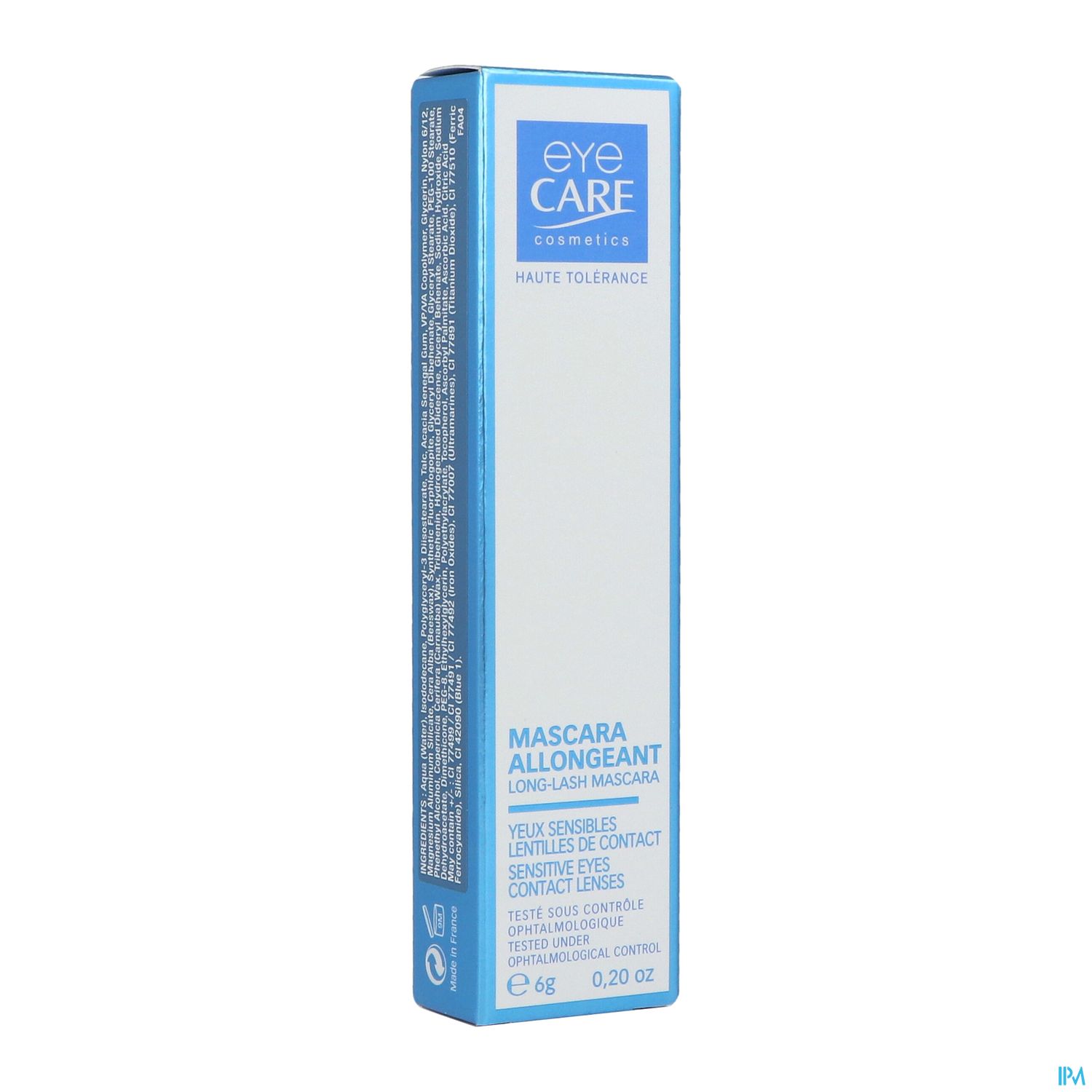 EYE-CARE MASCARA ALLONG GRIS 6G