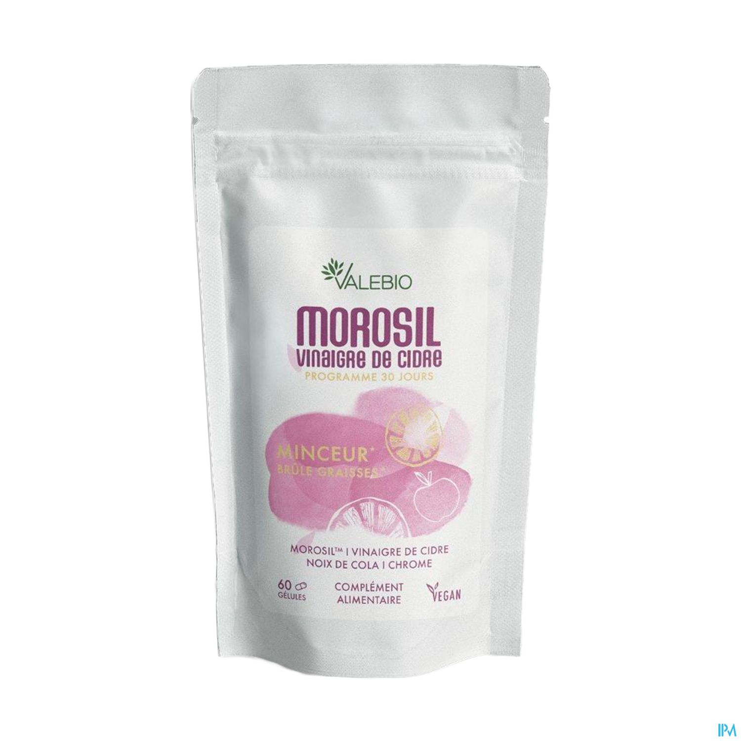 Valebio Morosil Vinaigre De Cidre Minceur Brule Graisses Gelule 60