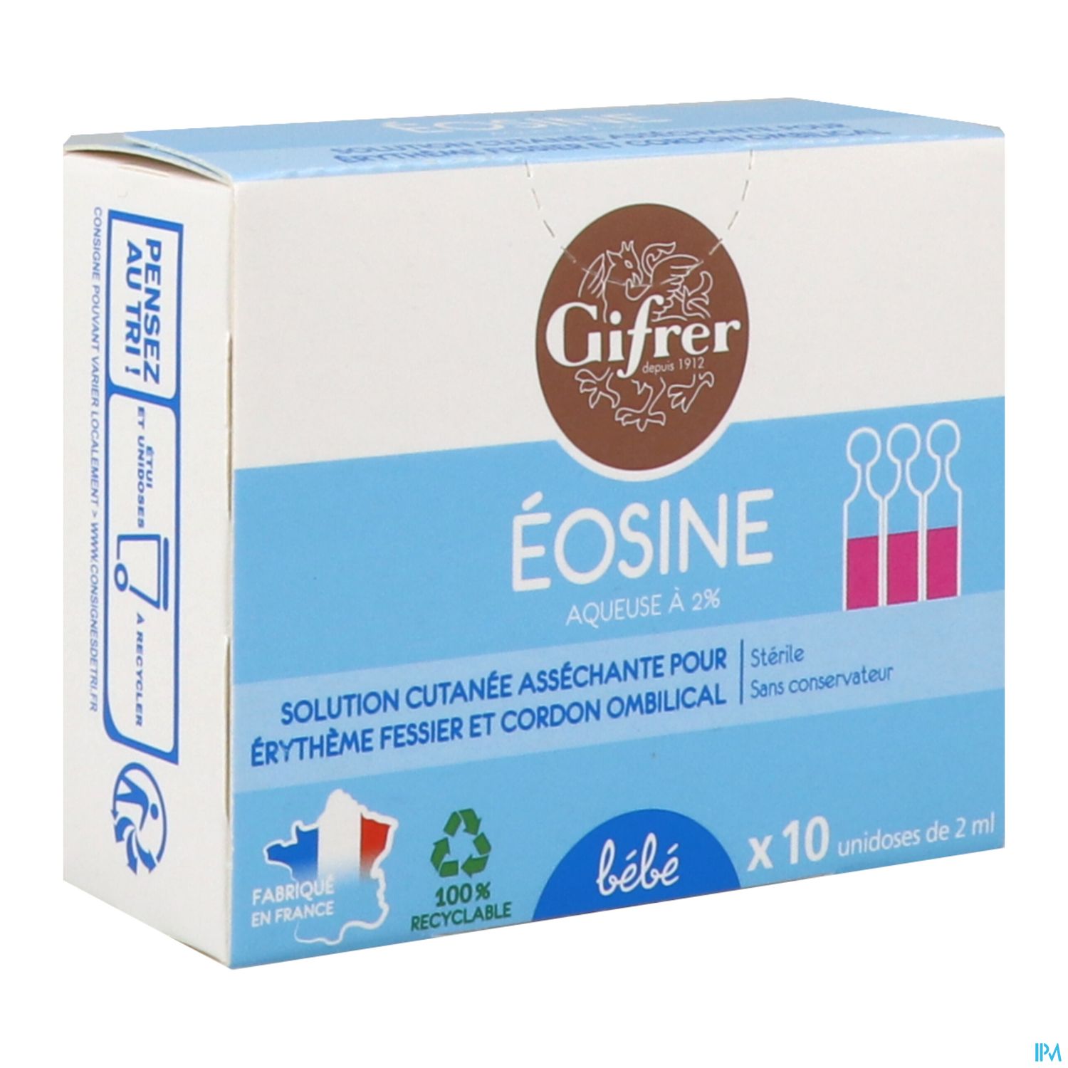 EOSINE GIFRER UNIDOS 2ML BTE 10
