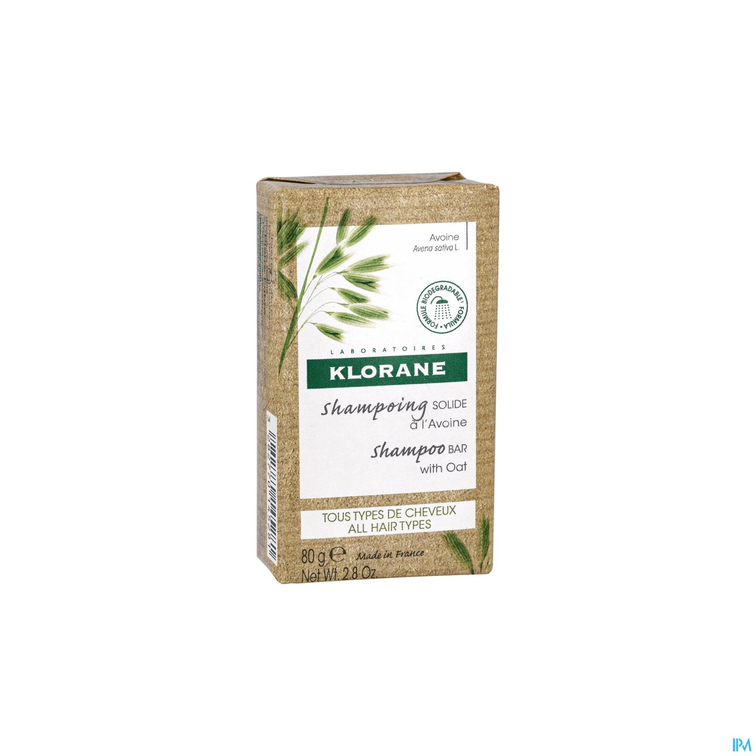 KLORANE SH SOLIDE AVOINE 80G