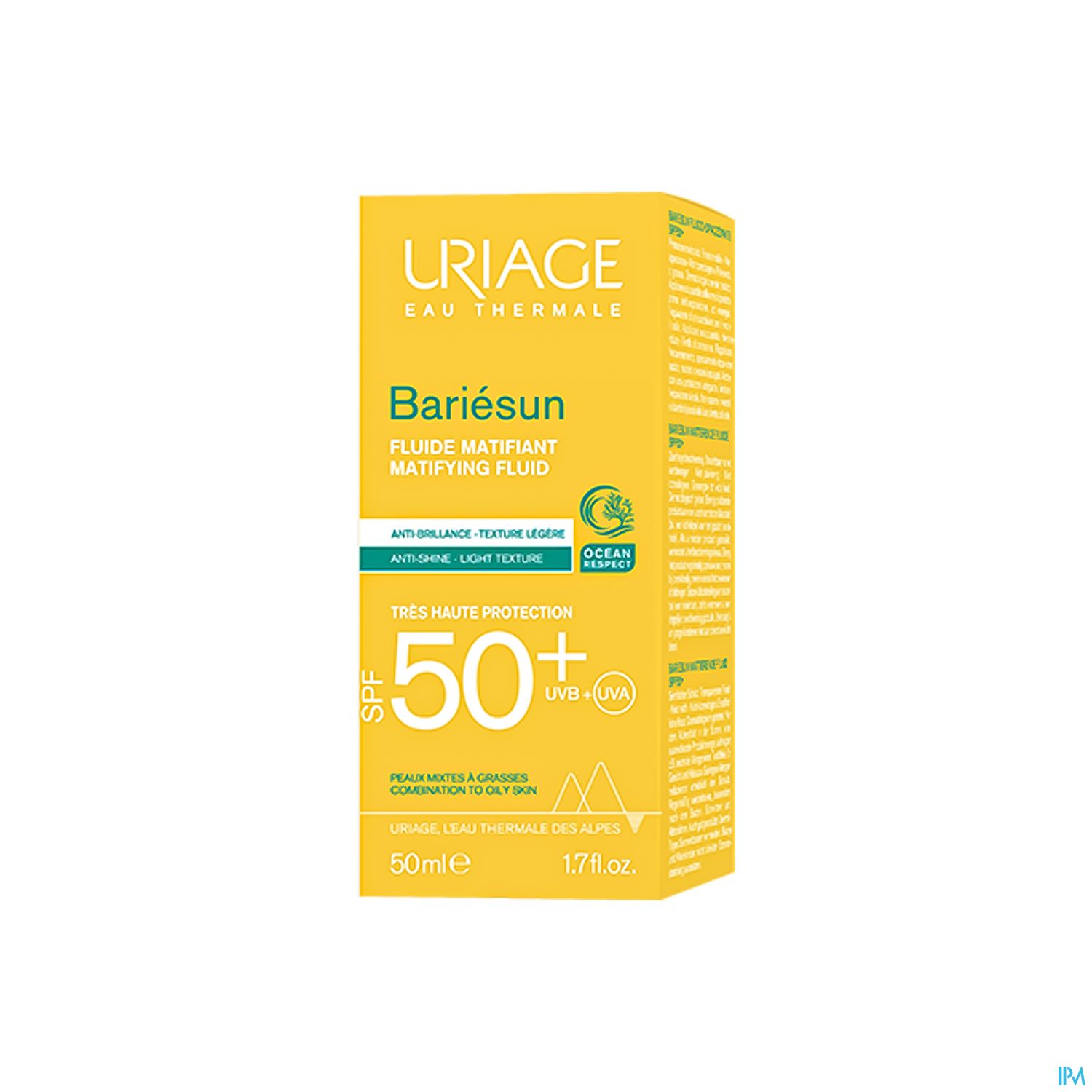 URIAGE BARIESUN MAT SPF50+FLUID 50