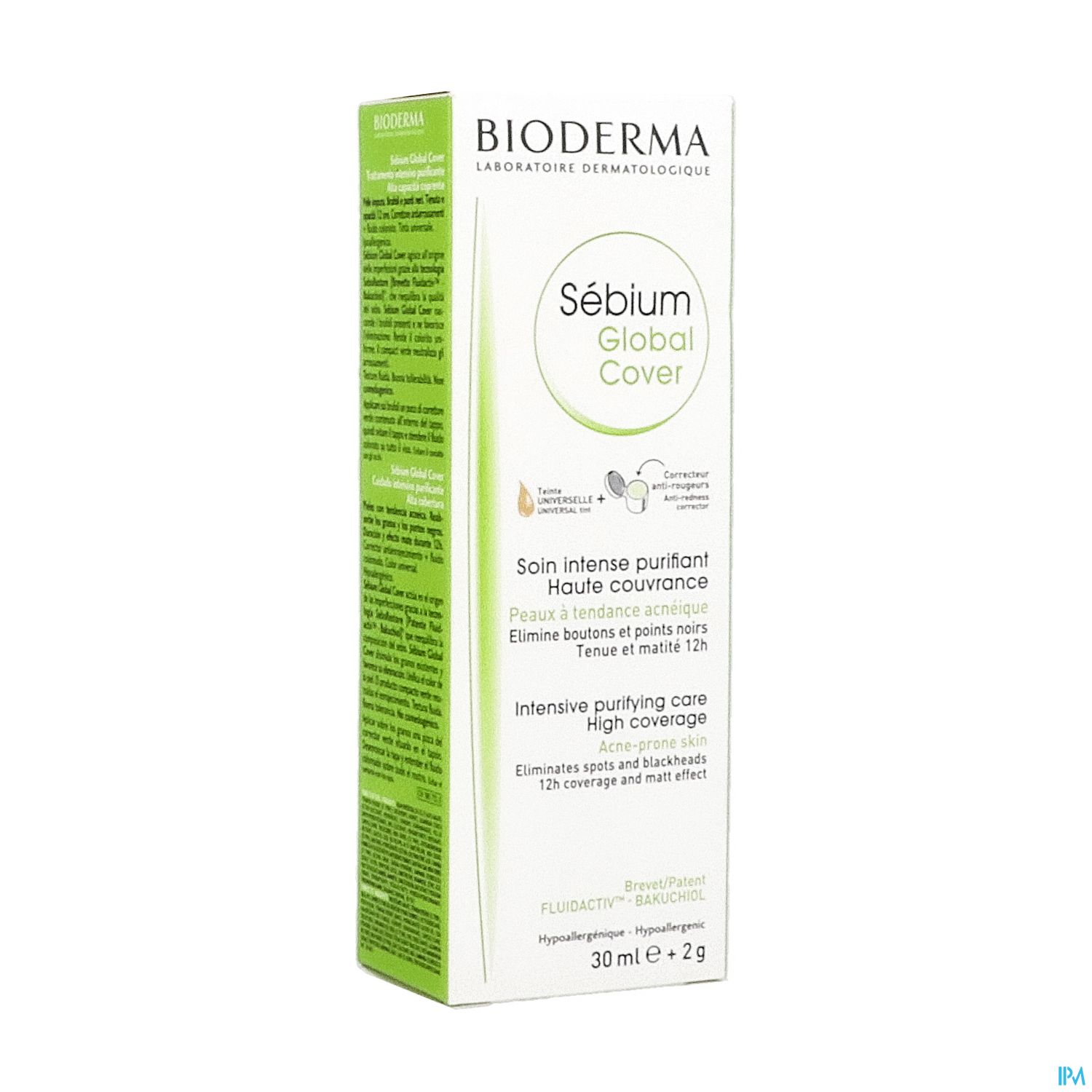 SEBIUM GLOBAL COVER TEINTE 30ML