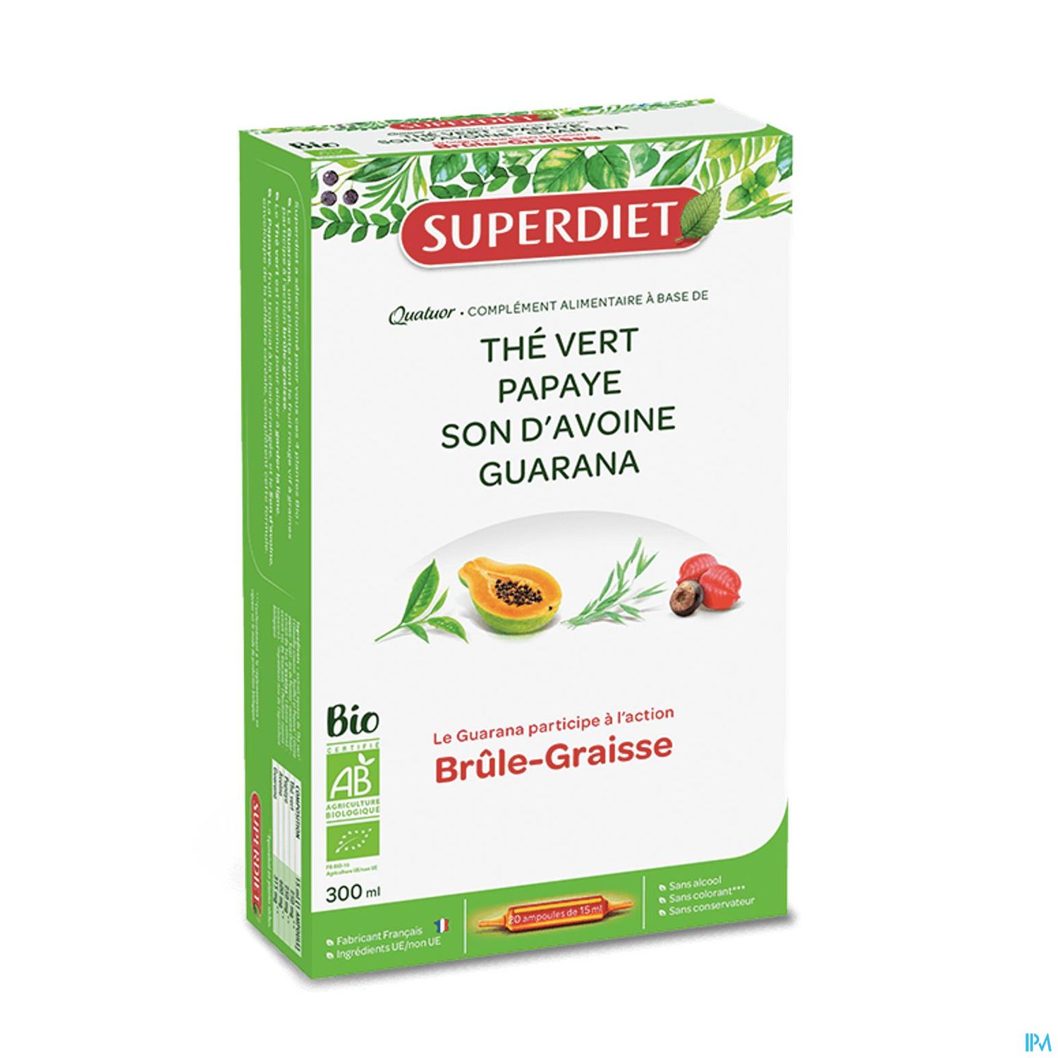 SUPERDIET QUAT BRUL/GRA BIO AMP20