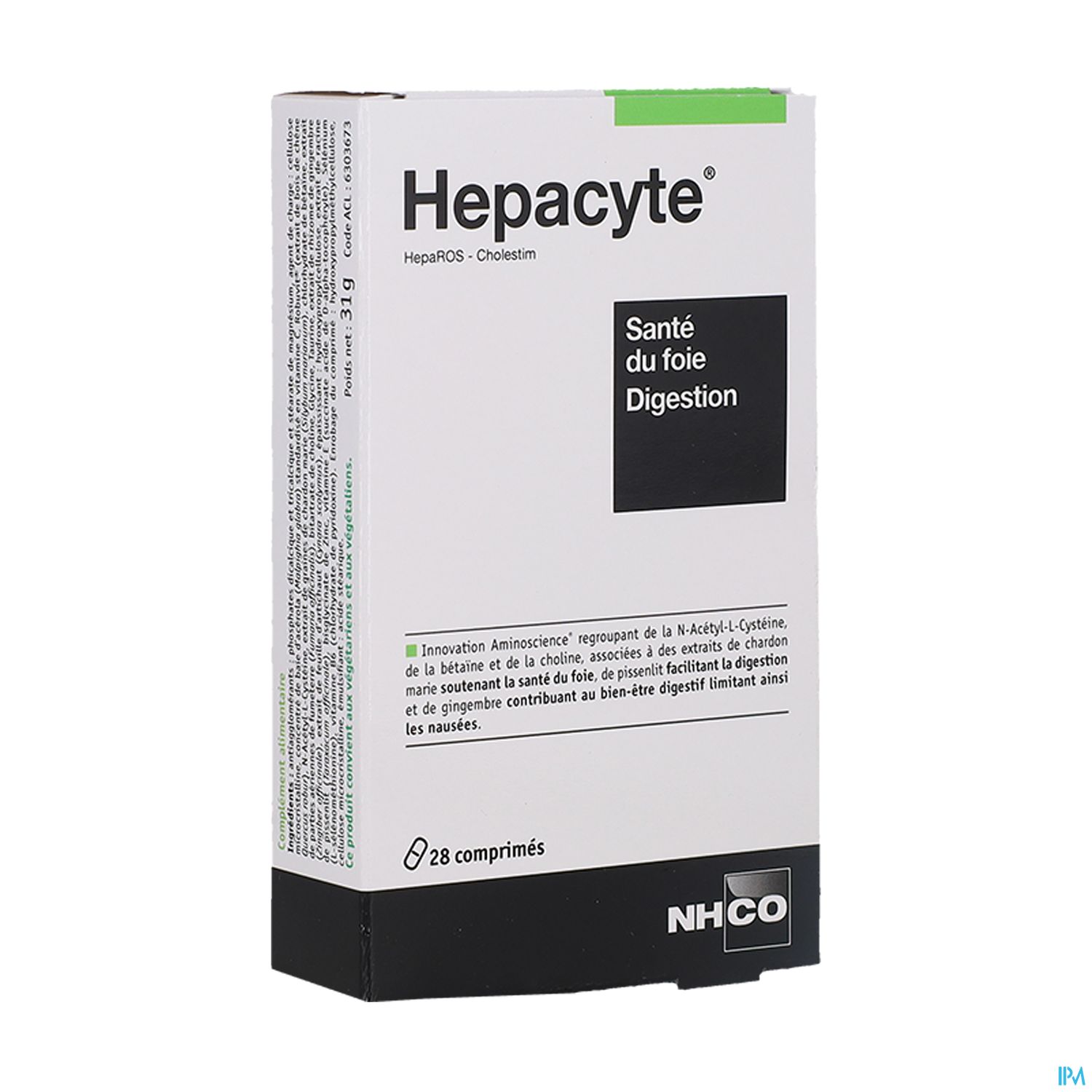 Nhco Hepacyte Comprime 28