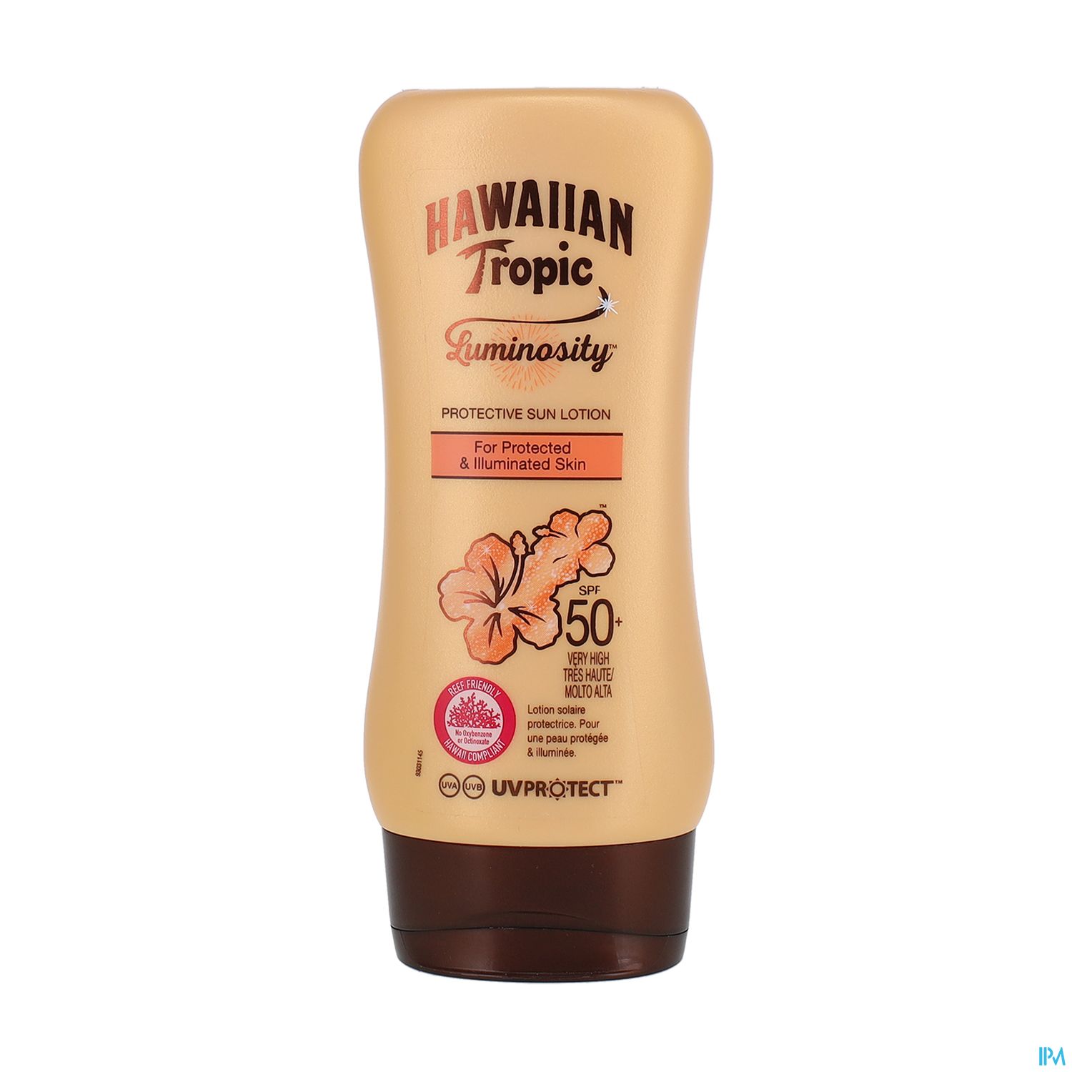 Hawaiian Tropic Lotion Protectrice Luminosity Spf50 180ml