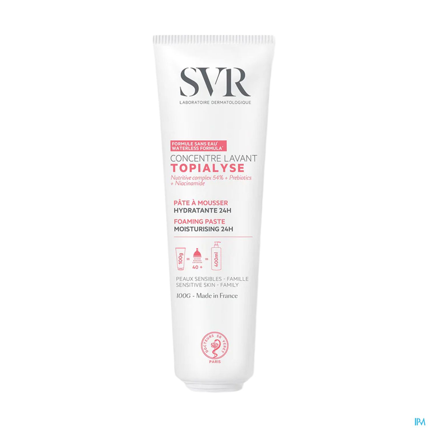Svr Topialyse Concentre Lavant Pate A Mousser 100ml