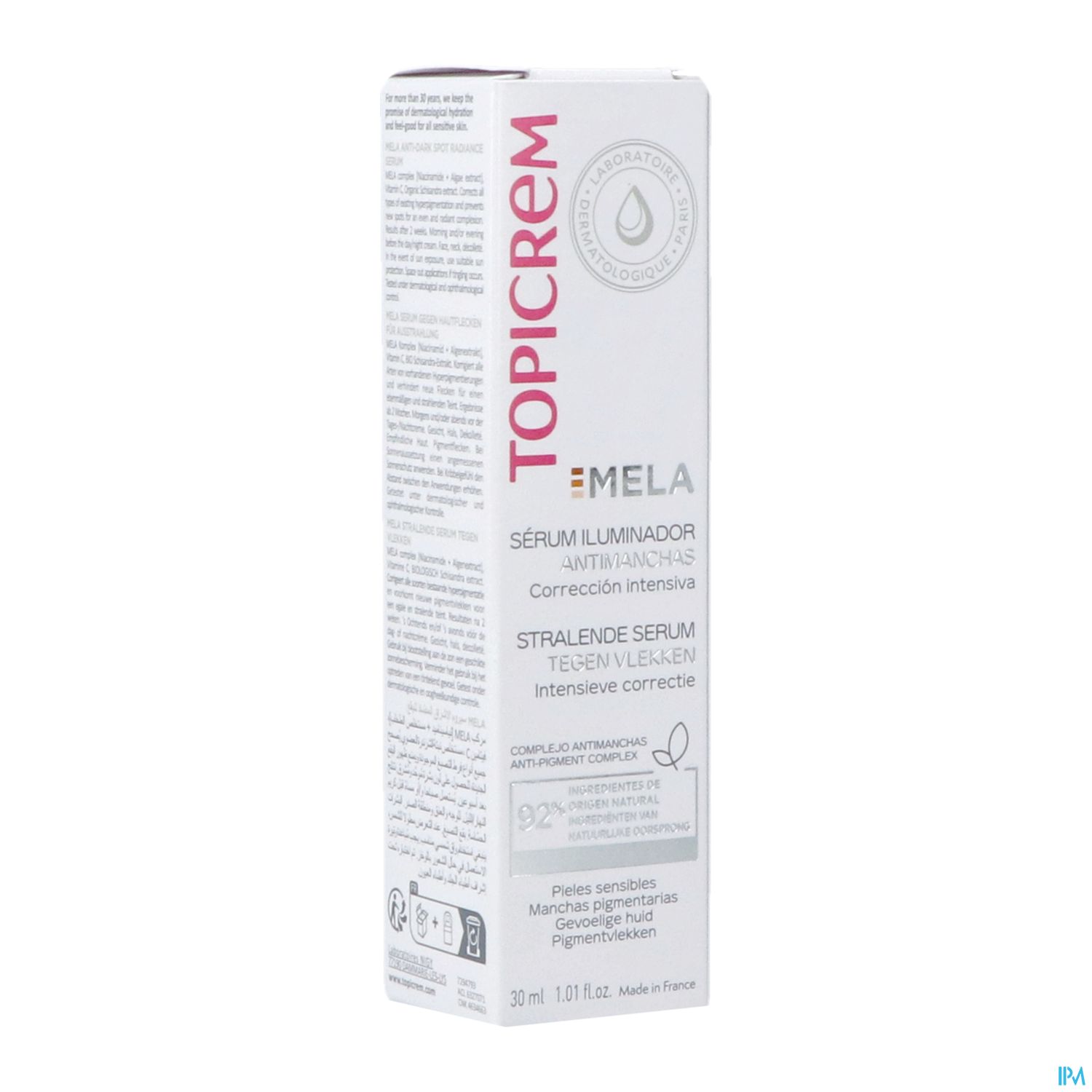 Topicrem Mela Serum Eclat Antitaches 30ml