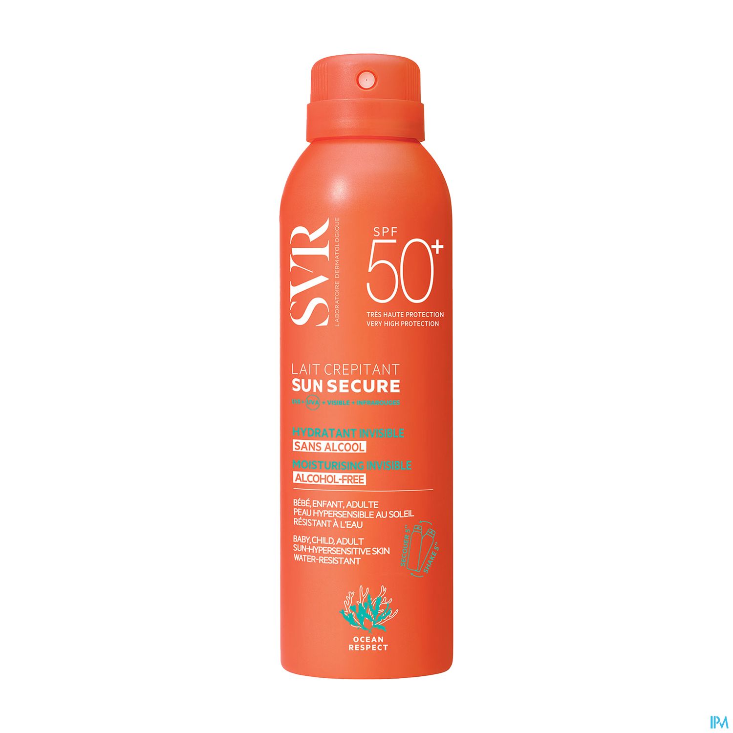 SVR SUN SECUR LAIT SPF50+ 200ML