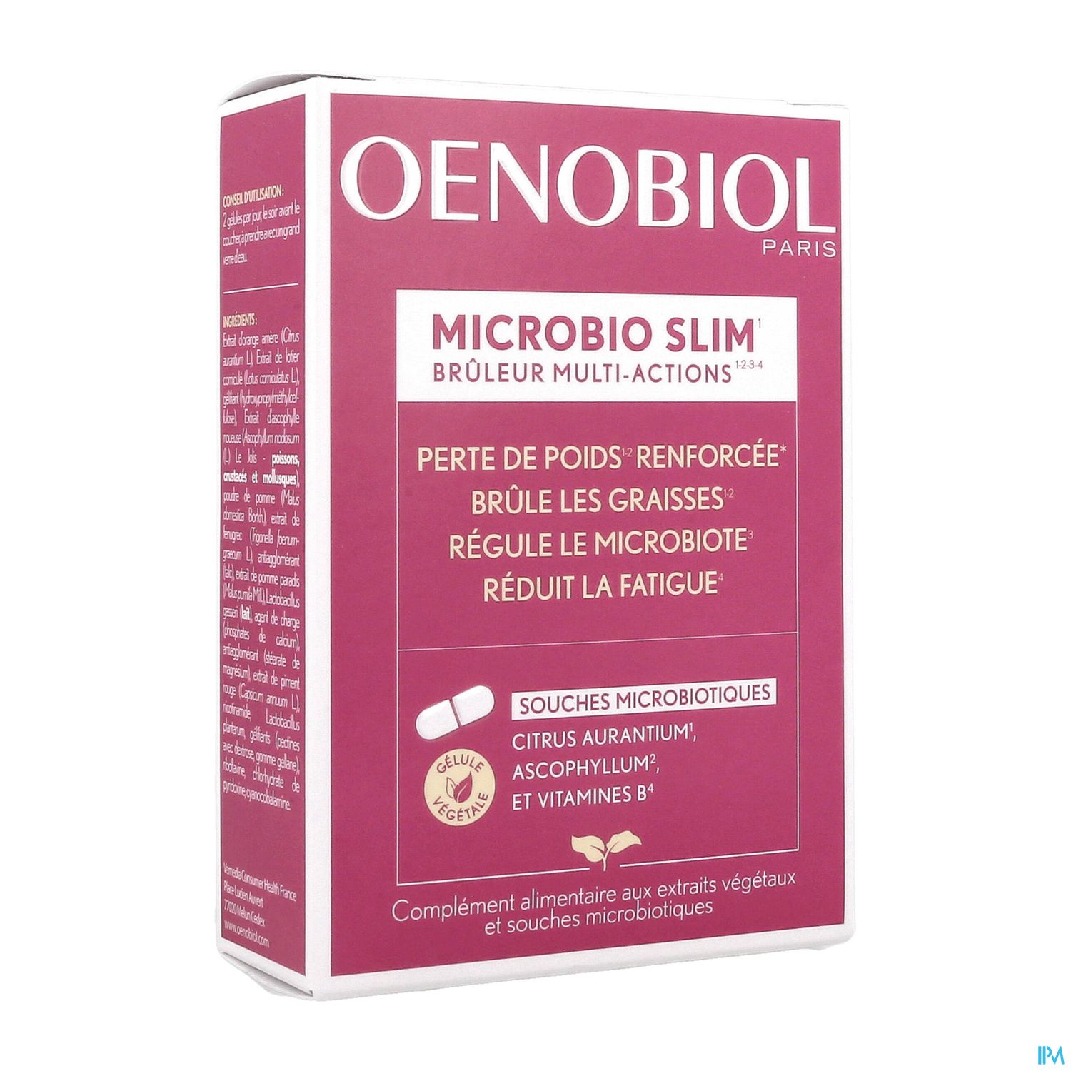 Oenobiol Microbio Slim Gelule 60