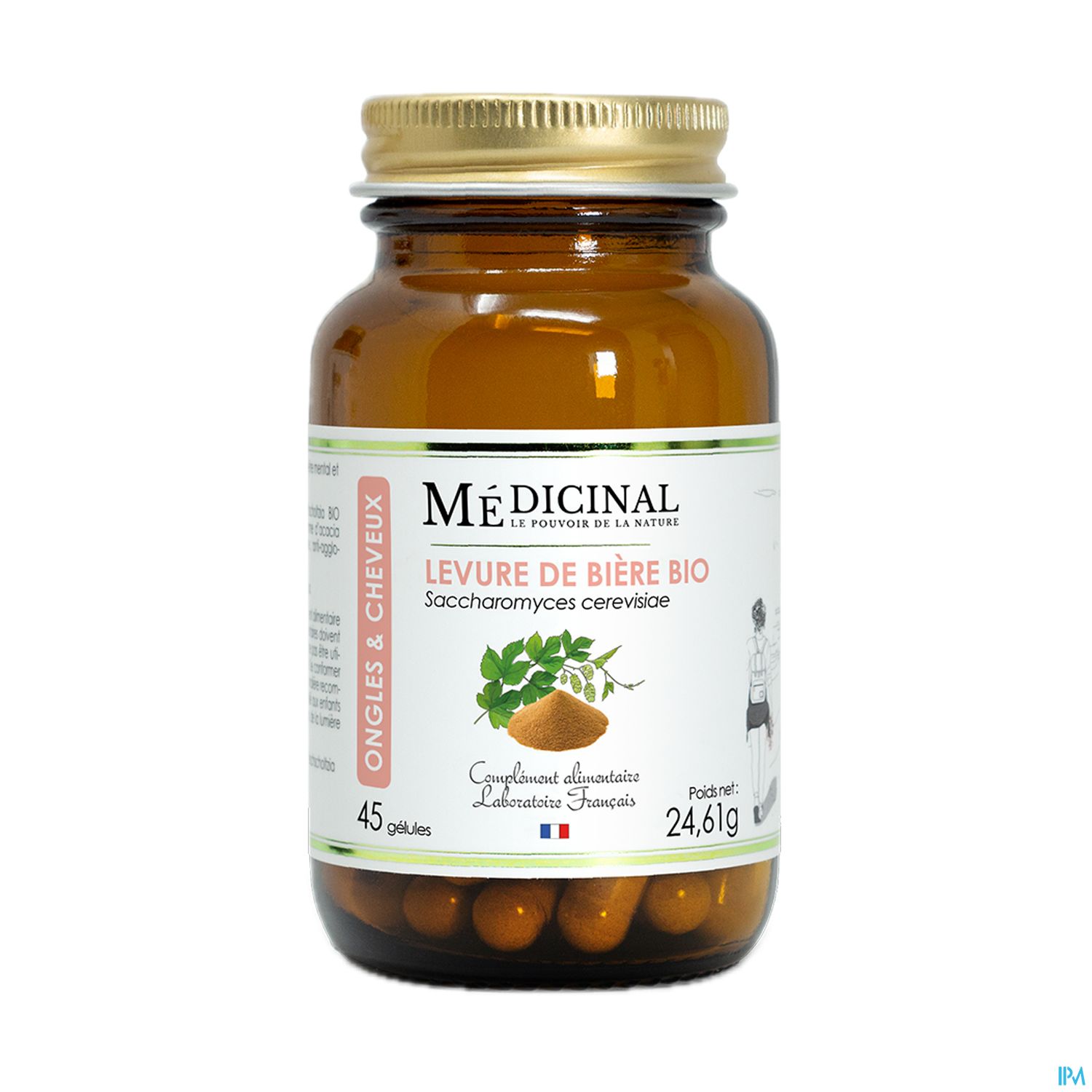 Medicinal Levure De Biere Bio Gelule 45