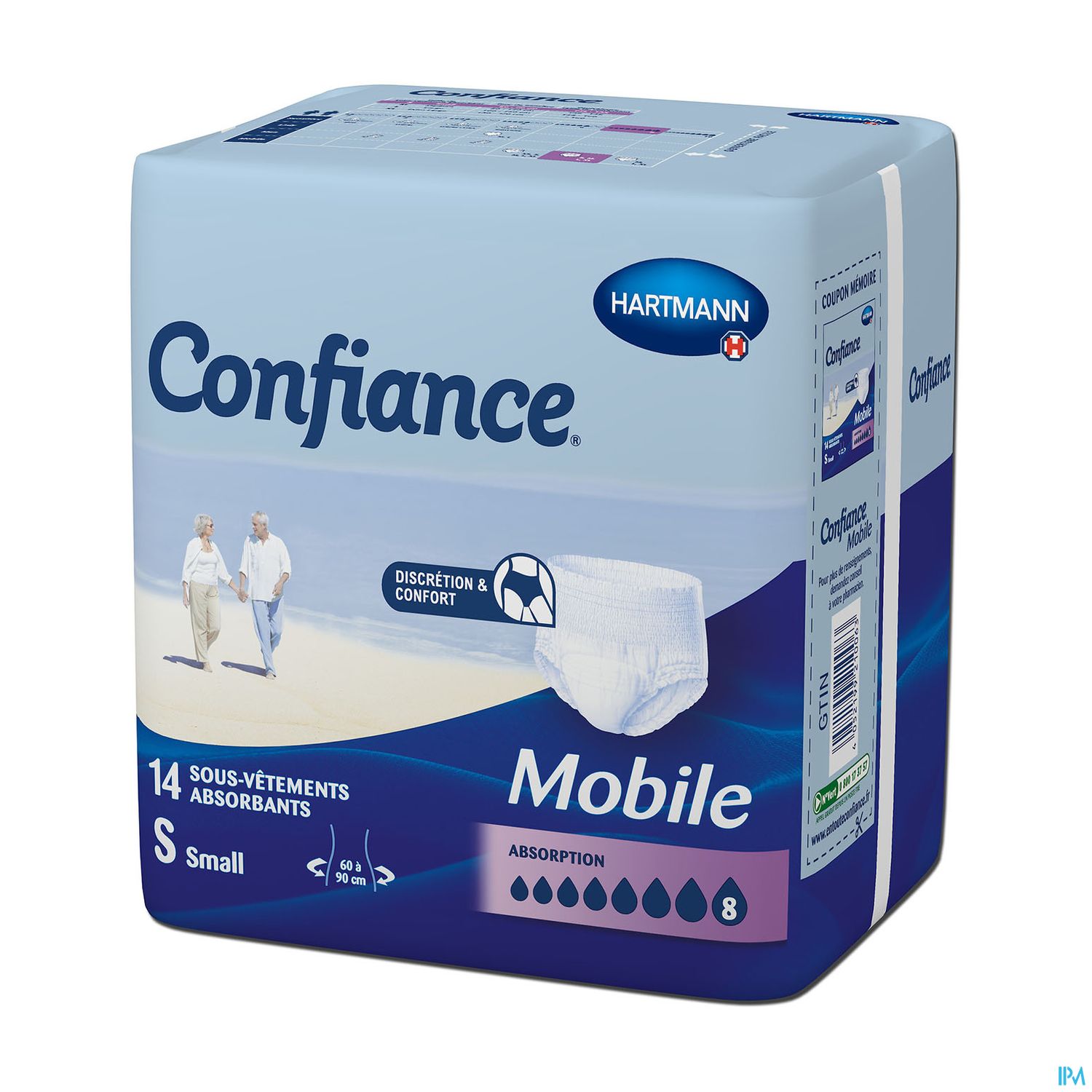 Hartmann Confiance Mobile Absorption 8 Slip Absorbant S 14