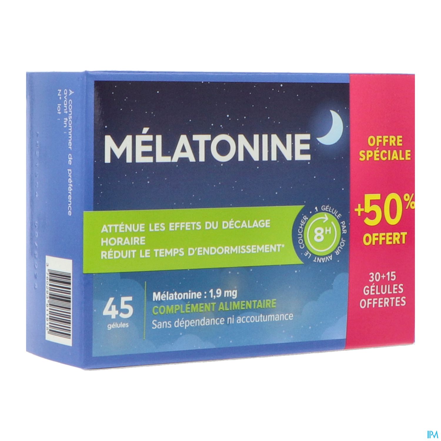 Pharmascience Melatonine Gelule 45