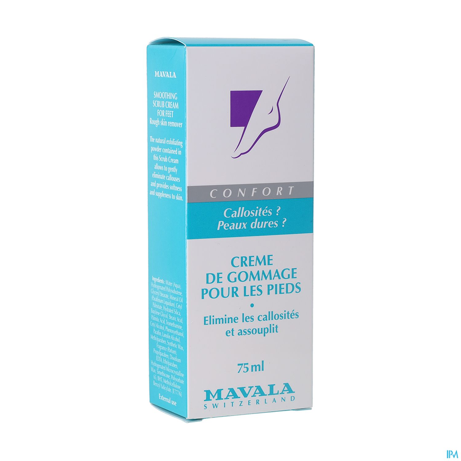 MAVALA CREME GOMMAGE PIED 75ML