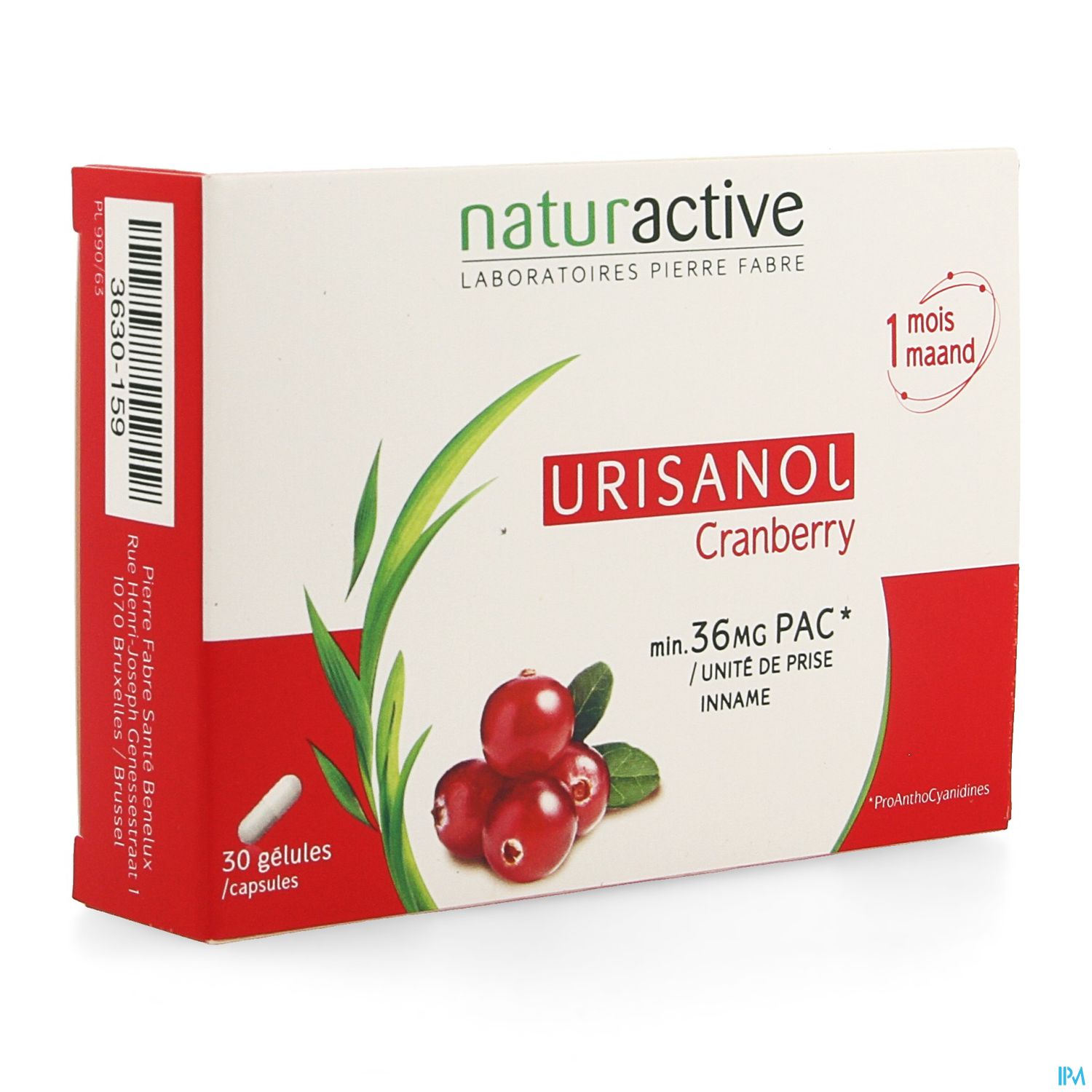 Urisanol Cranberry Caps 2x15