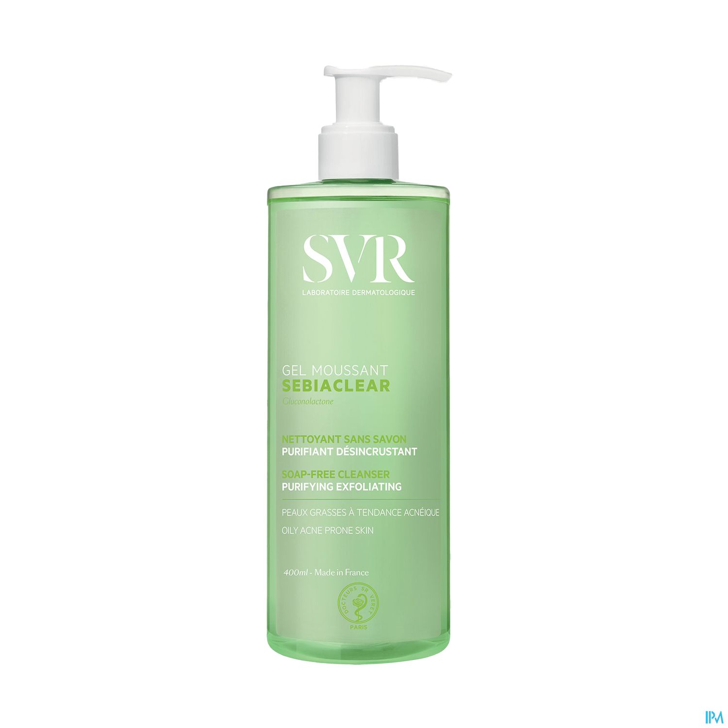 Svr Sebiaclear Gel Moussant Nettoyant Sans Savon 400ml