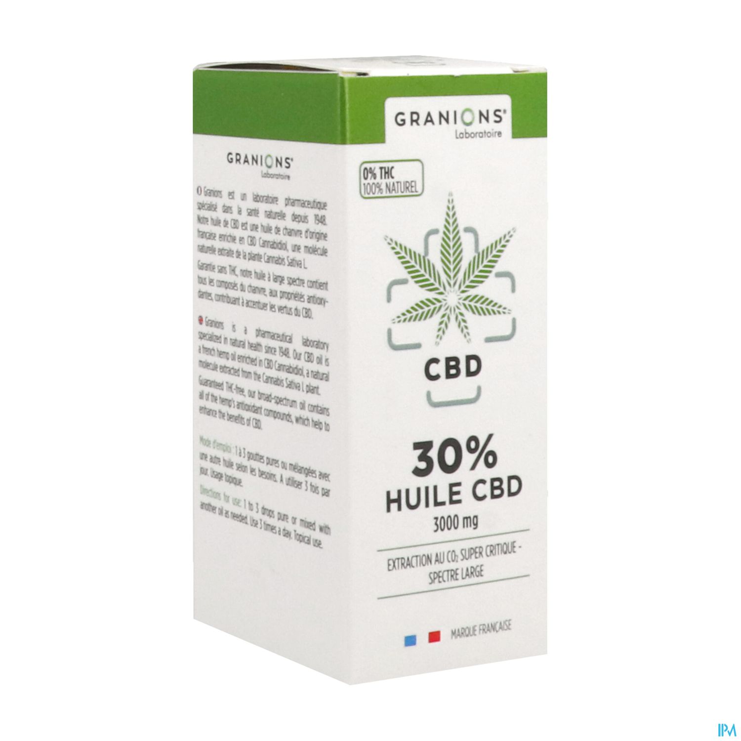 Granions Cbd Huile 30% 10ml
