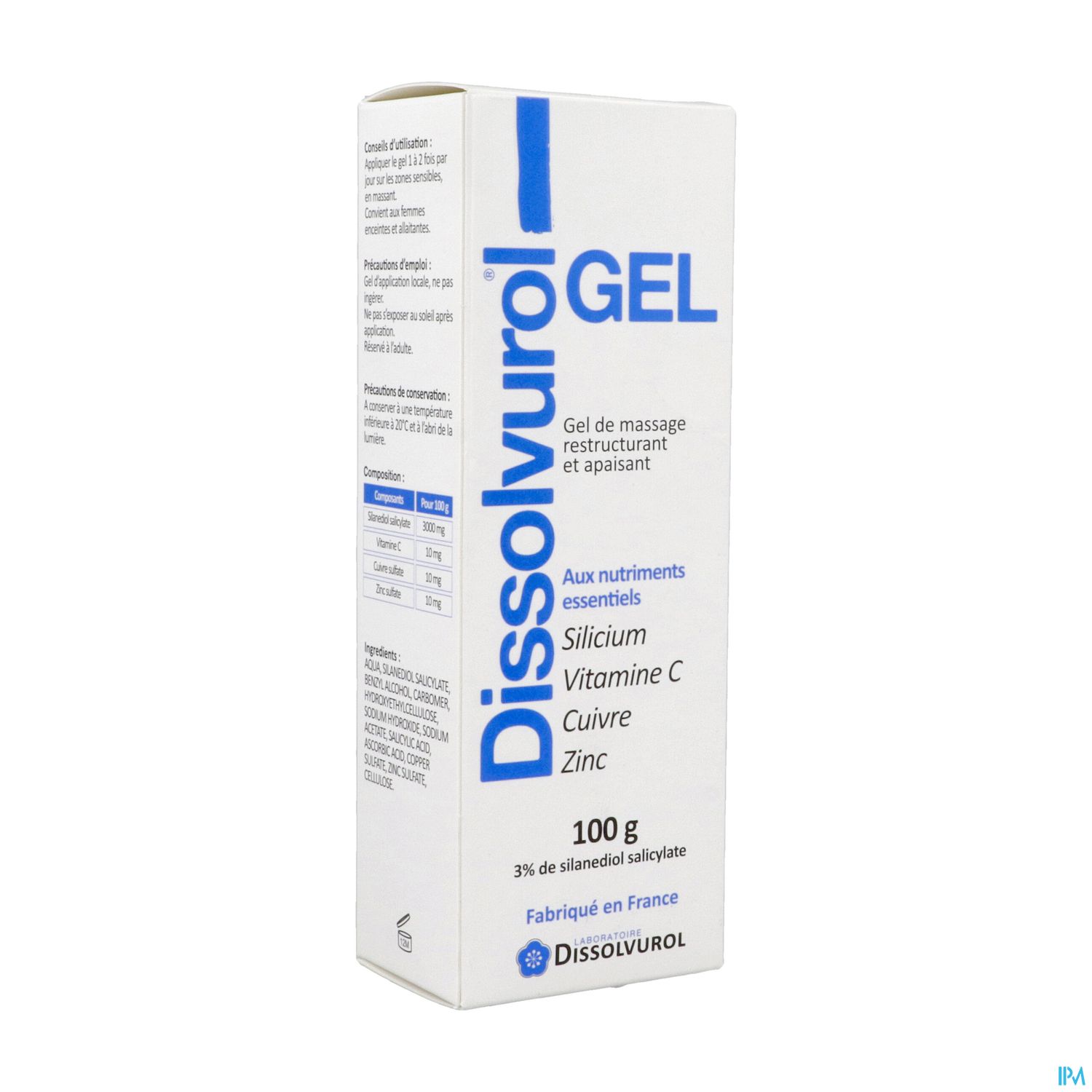 DISSOLVUROL GEL SILICIUM 100G