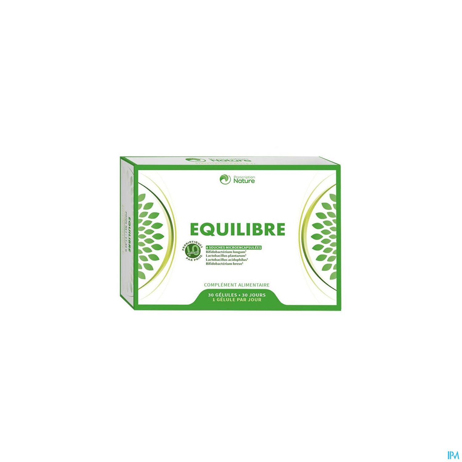 Prescription Nature Probiotiques Equilibre 10md Gelule 30