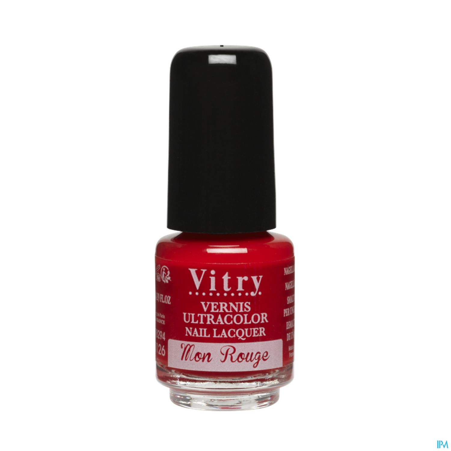 Vitry Vernis Ongles Mon Rouge Mini 4ml