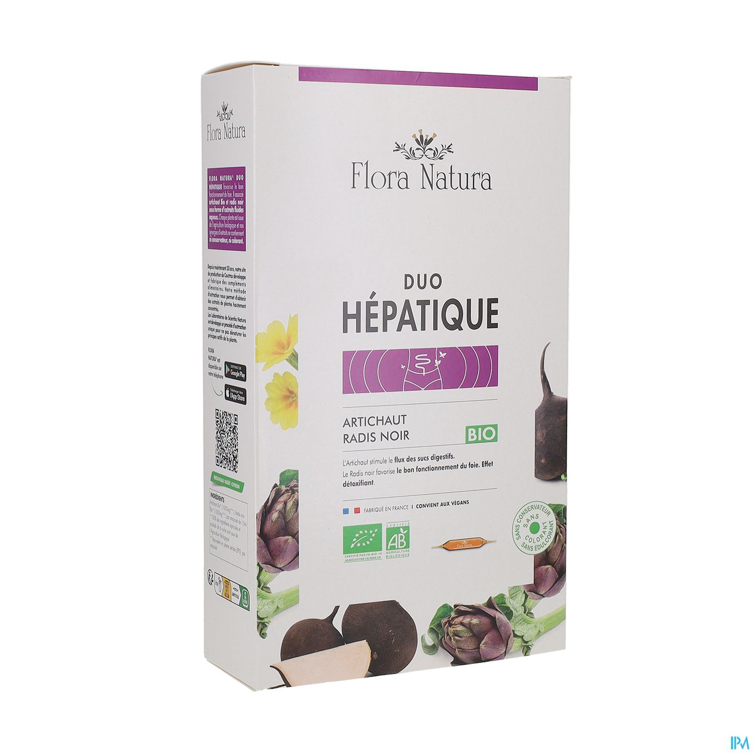 Flora Natura Duo Hepatique Bio Ampoule 20