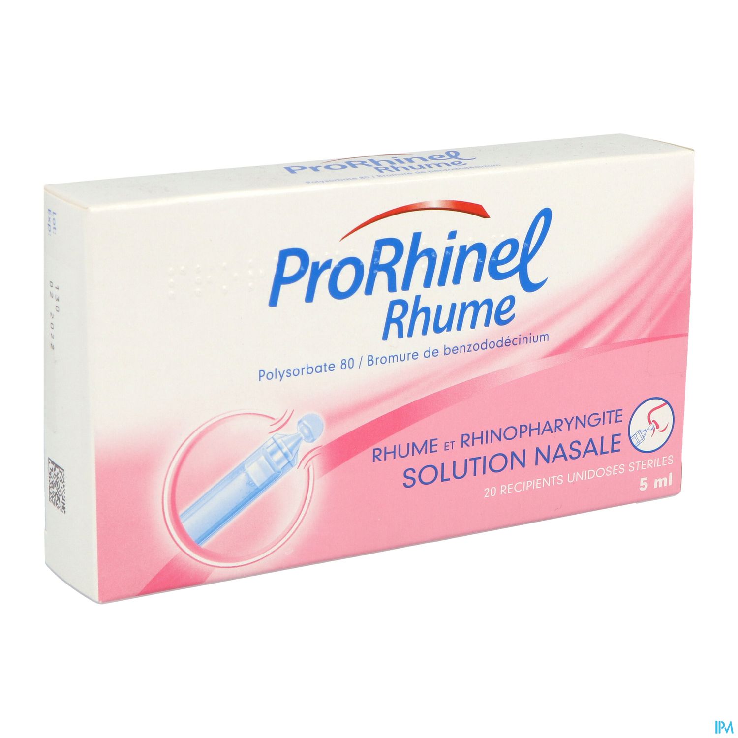 PRORHINEL RHUME SOL AMP 5ML 20