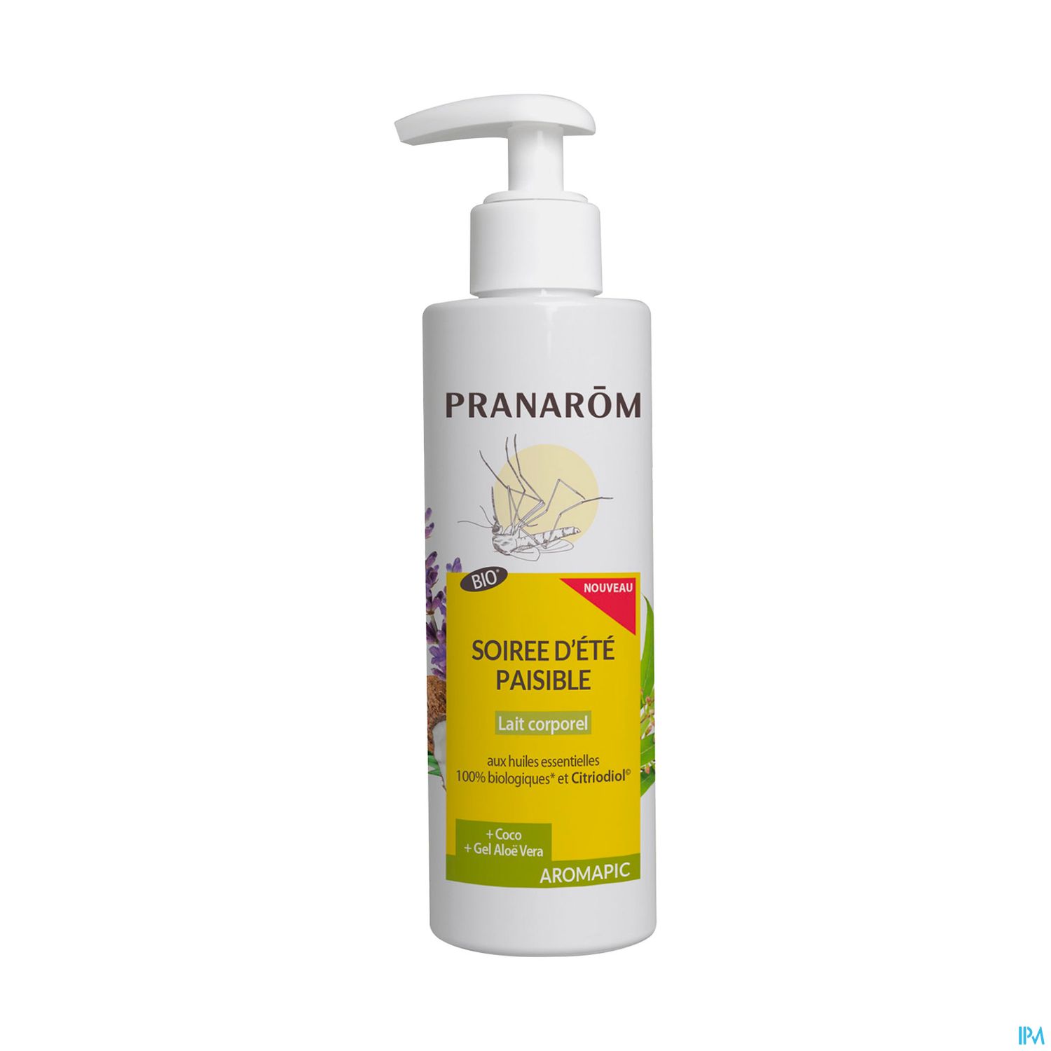 Pranarom Aromapic Lait Corps Soiree Ete Paisible Antimoustique Bio 200ml