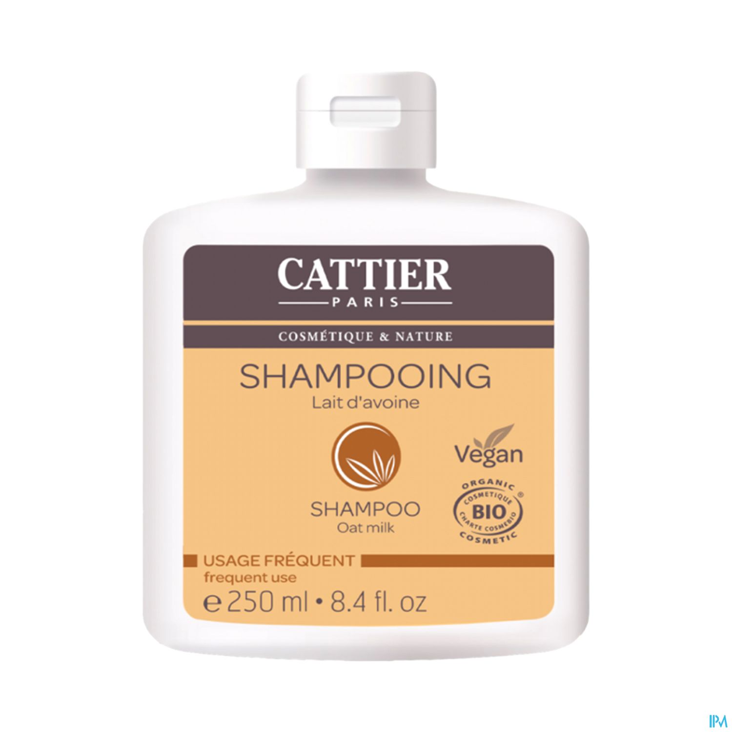 CATTIER SH US/FREQ LAIT AVOIN250ML