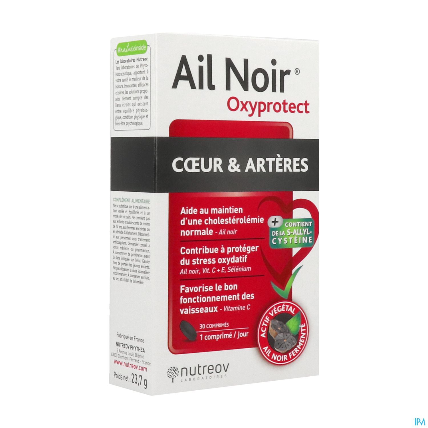 Nutreov Ail Noir Oxyprotect Comprime 30