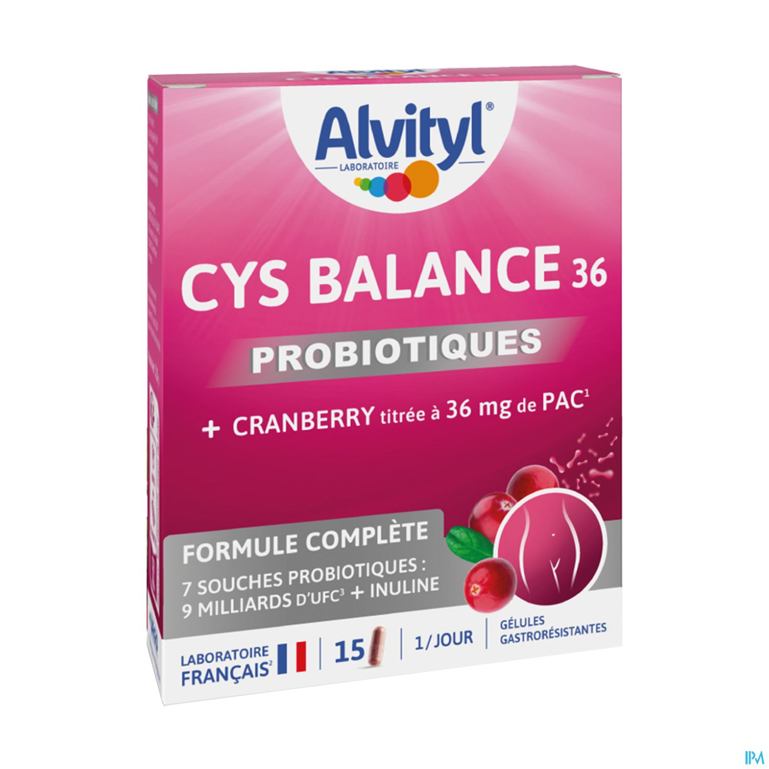 Alvityl Cys Balance 36 Gelule Gastroresistante 15