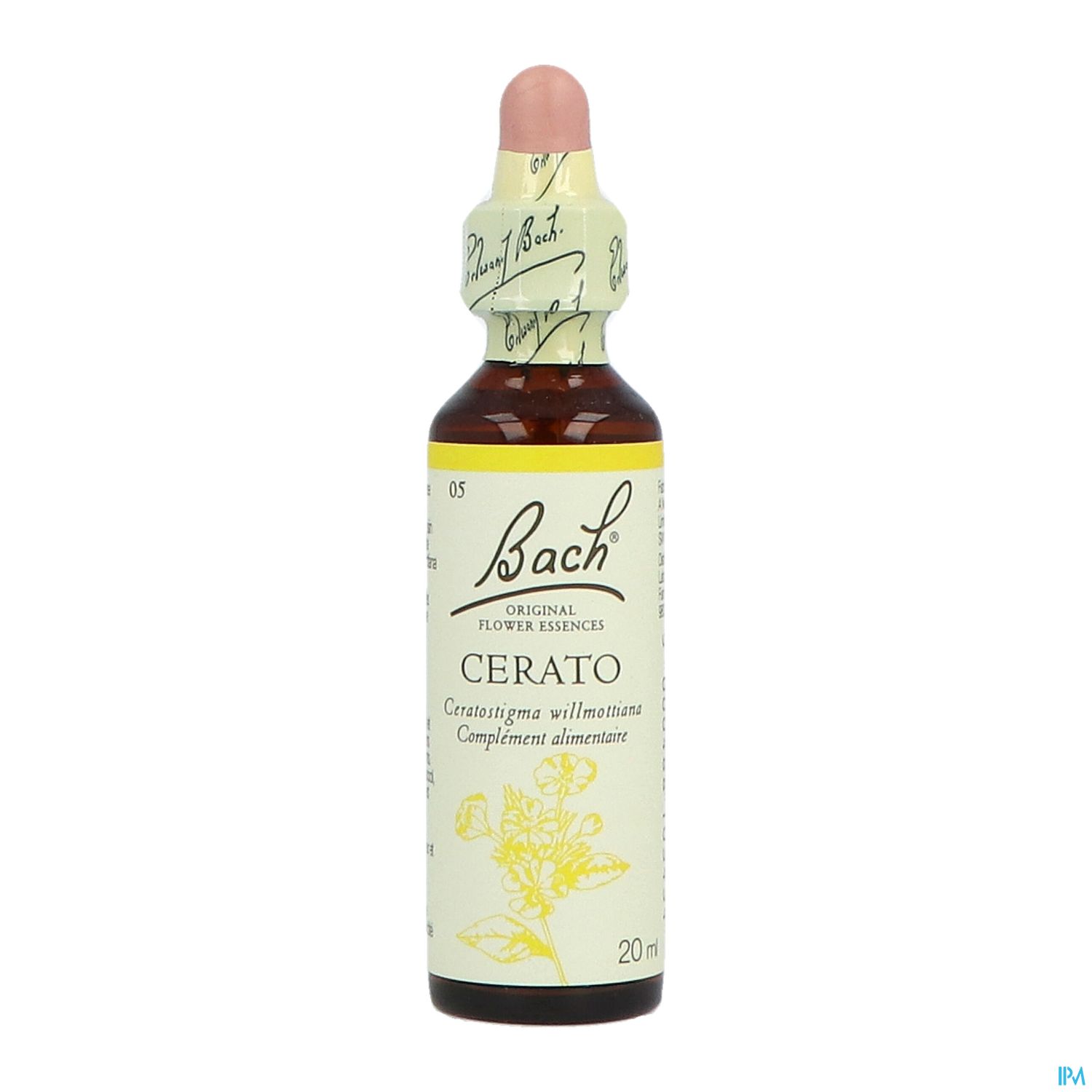 Fleurs De Bach Original 05 Cerato Compte Gouttes 20ml
