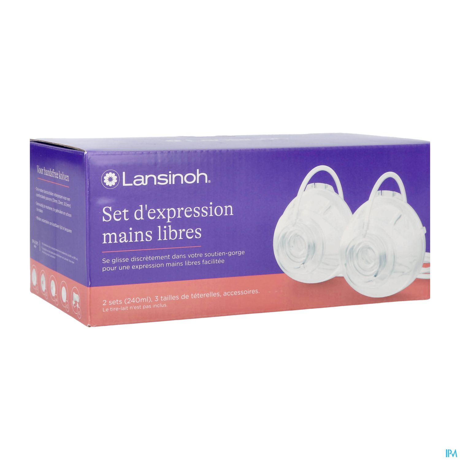 LANSINOH SET EXPR T/LAIT MAIN LIBR