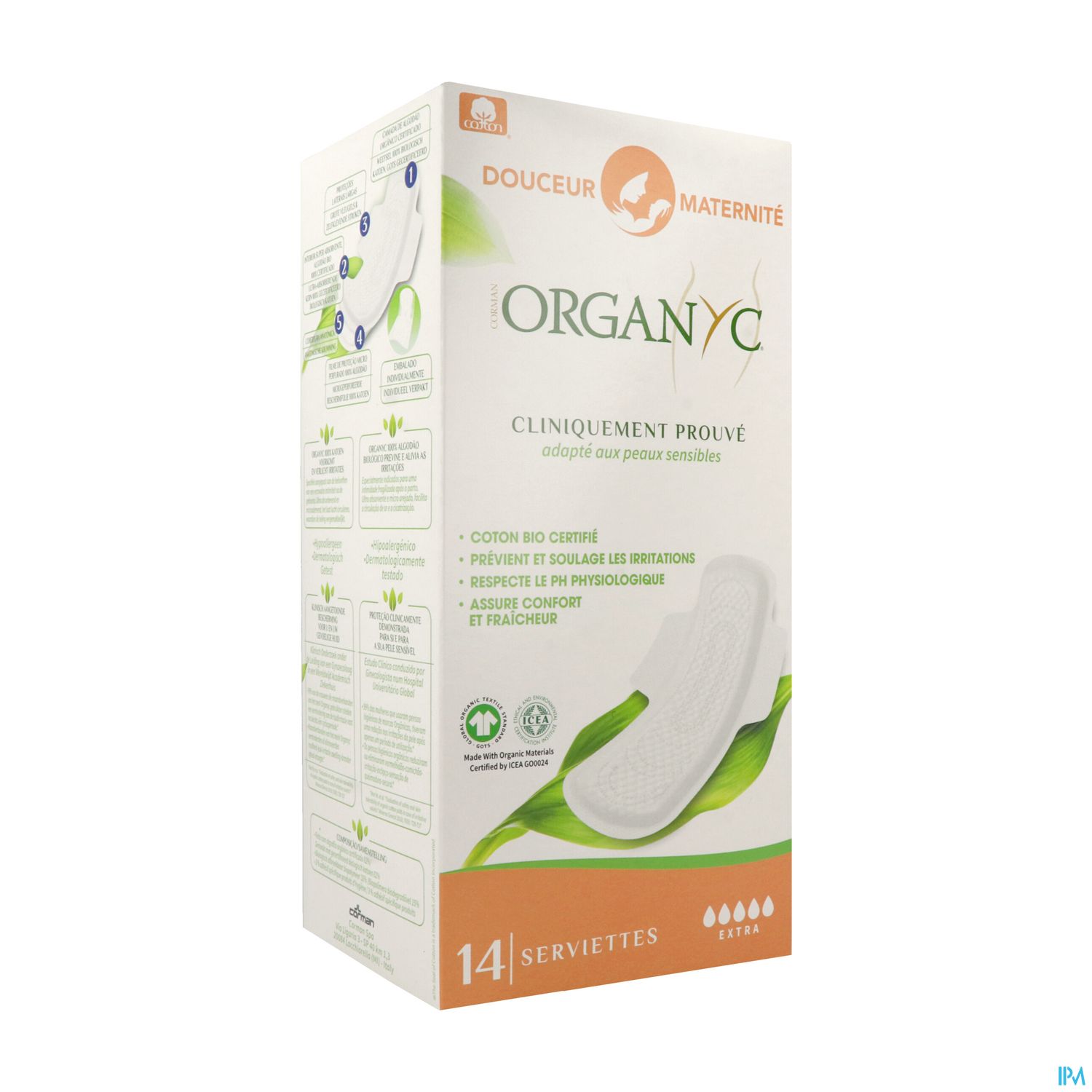 ORGANYC MATERNITY SERV MAXI 14