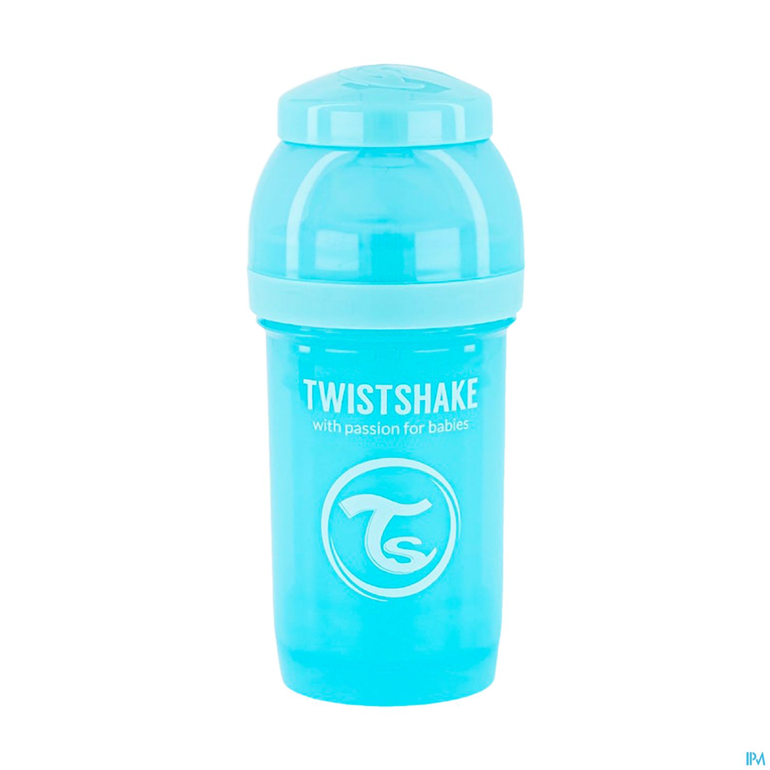 TWISTSHAKE BIB 180ML BLEU PAST 0M+