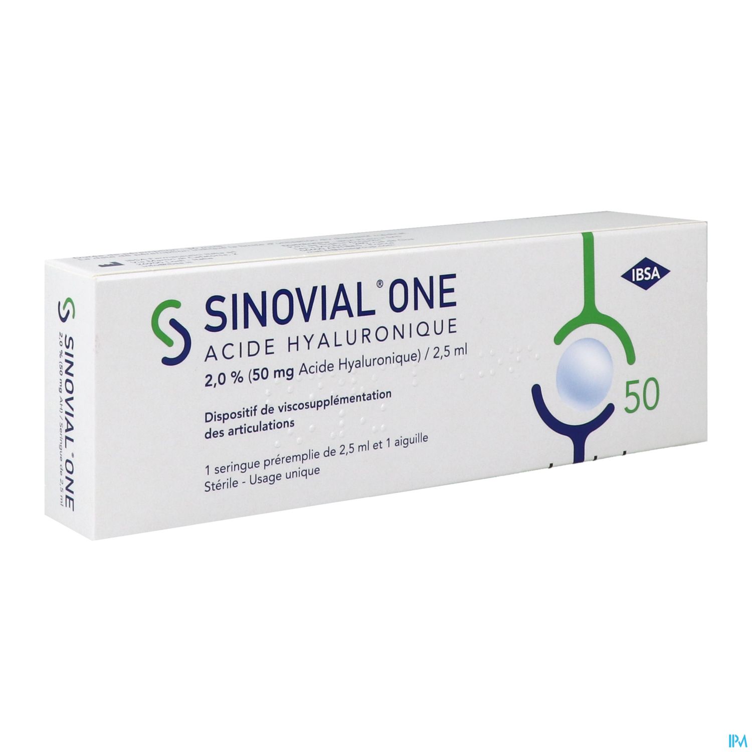 SINOVIAL ONE 2% SERINGUE 2,5ML