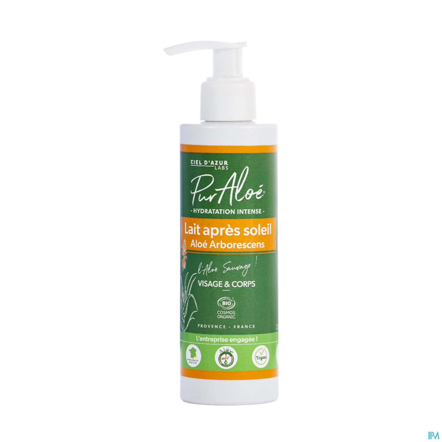 PURALOE LAIT AP/SOLEIL CORP 200ML